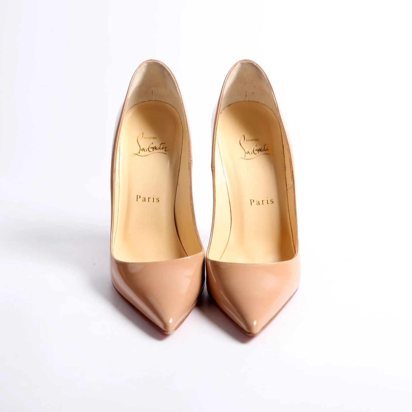 So Kate Patent 120 Pumps Size 38 Nude - Image 3
