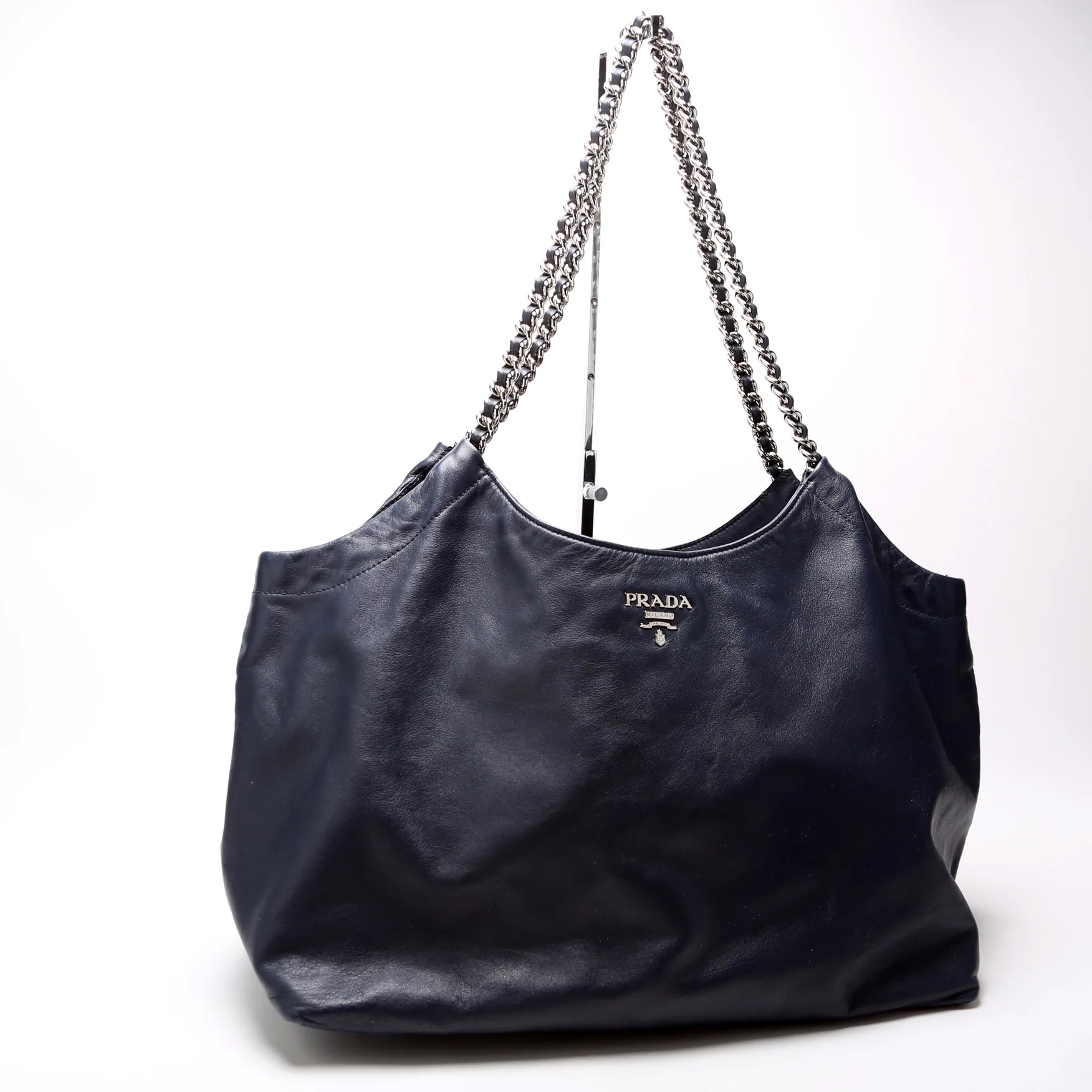 Soft Calfskin Chain Tote - Image 2