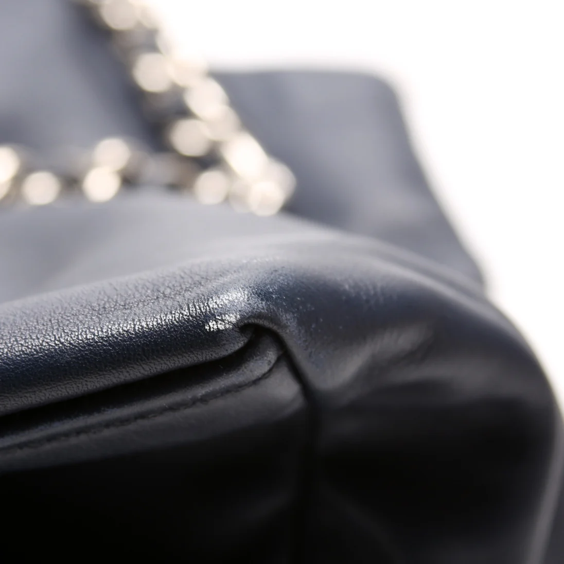 Soft Calfskin Chain Tote - Image 9