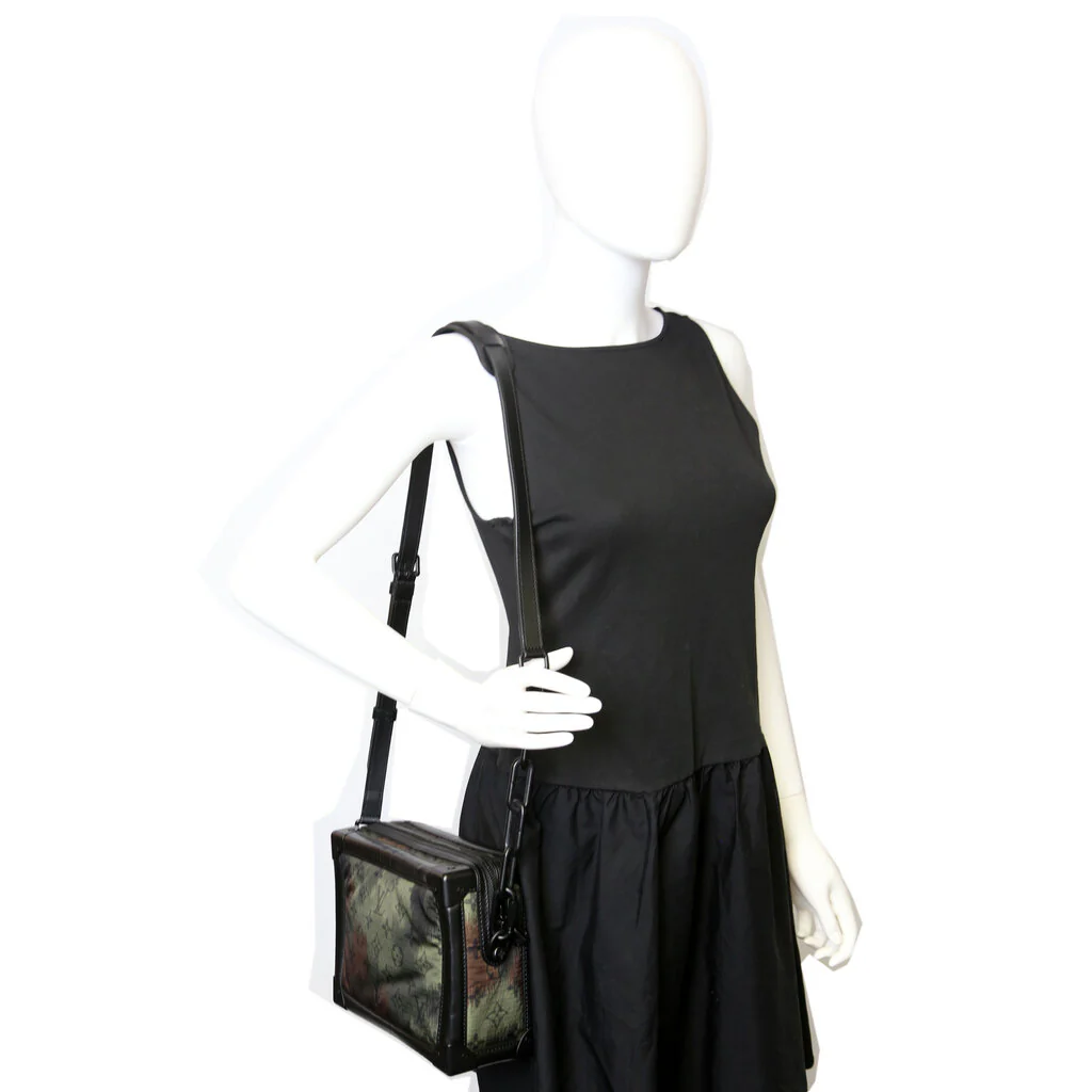 Soft Trunk Nylon Camouflage Monogram Green/Black - Image 11