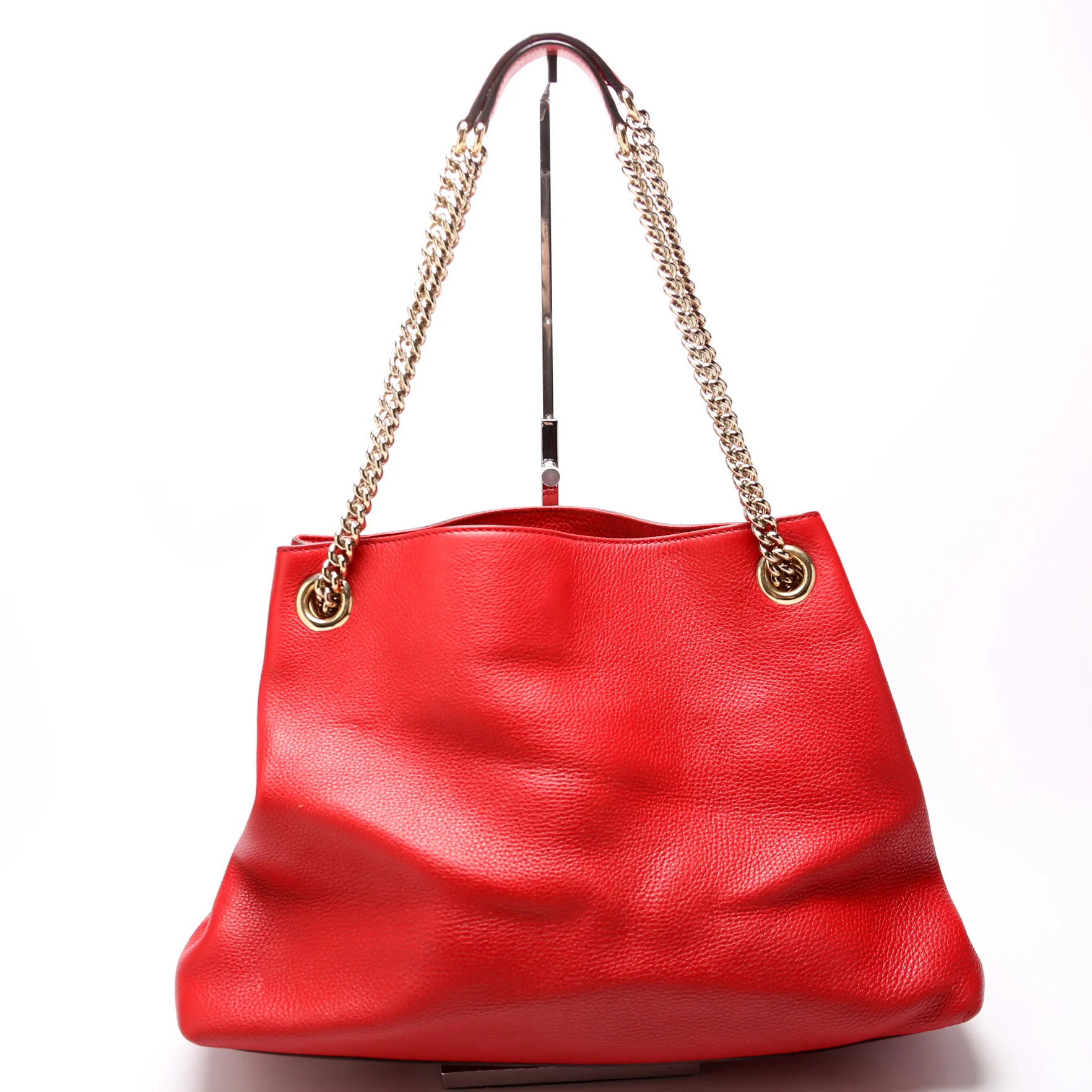 Soho Leather Shoulder Medium 308982 Red - Image 3