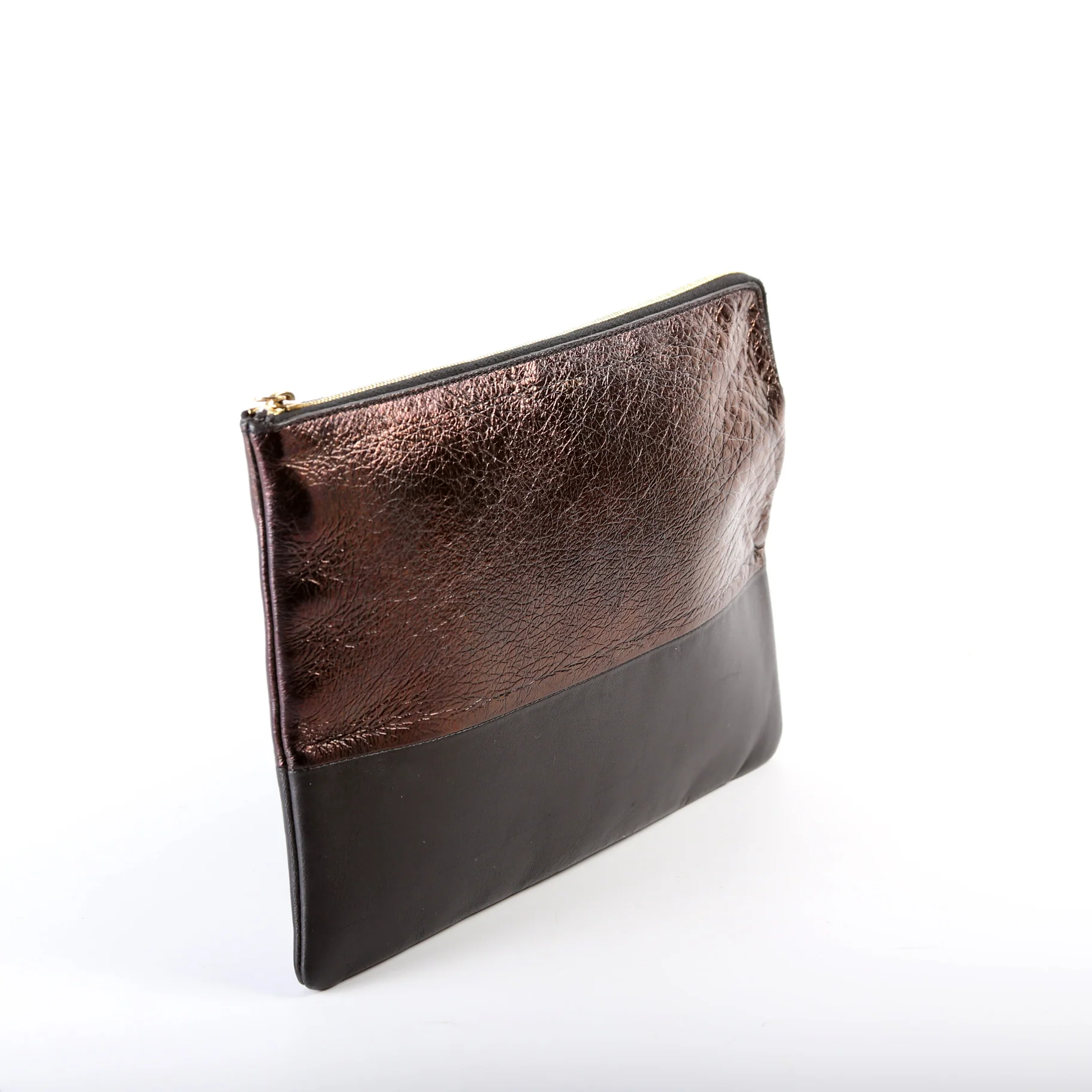 Solo Pouch Bicolor Lambskin Leather - Image 2