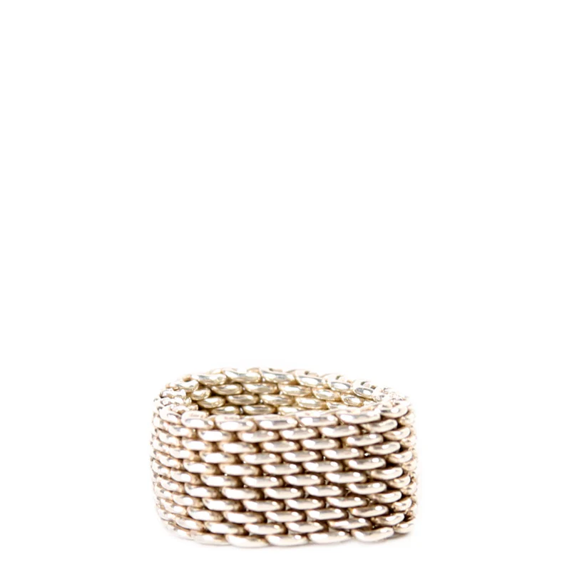Somerset Mesh 925 Ring Size 5.5