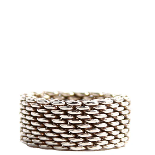 Somerset Mesh Ring 925 Size 6