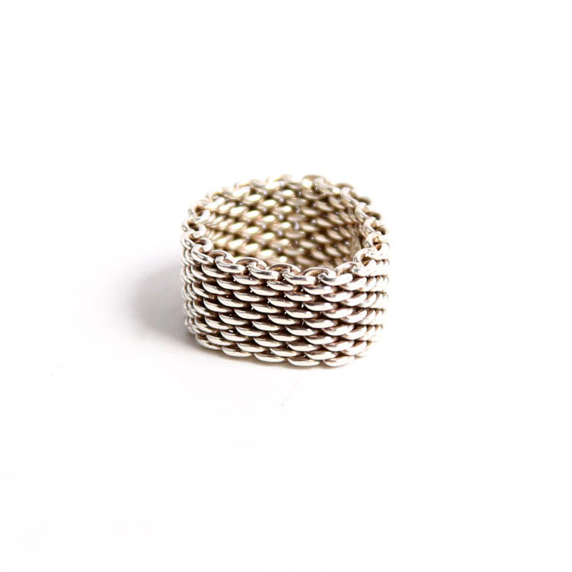 Somerset Mesh Ring 925 Size 6 - Image 2