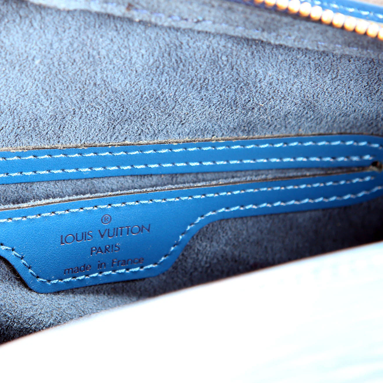 Soufflot With Pouch Epi Blue - Image 11