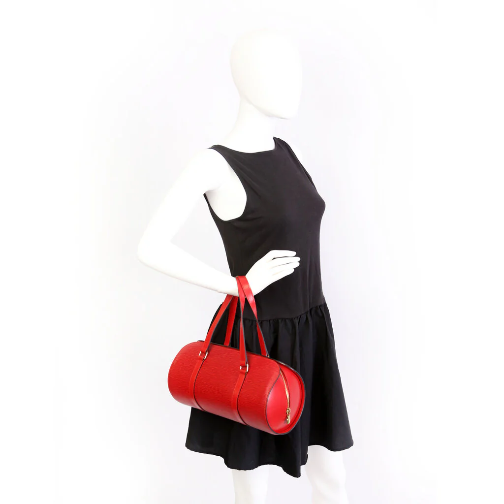 Soufflot With Pouch Epi Red - Image 11