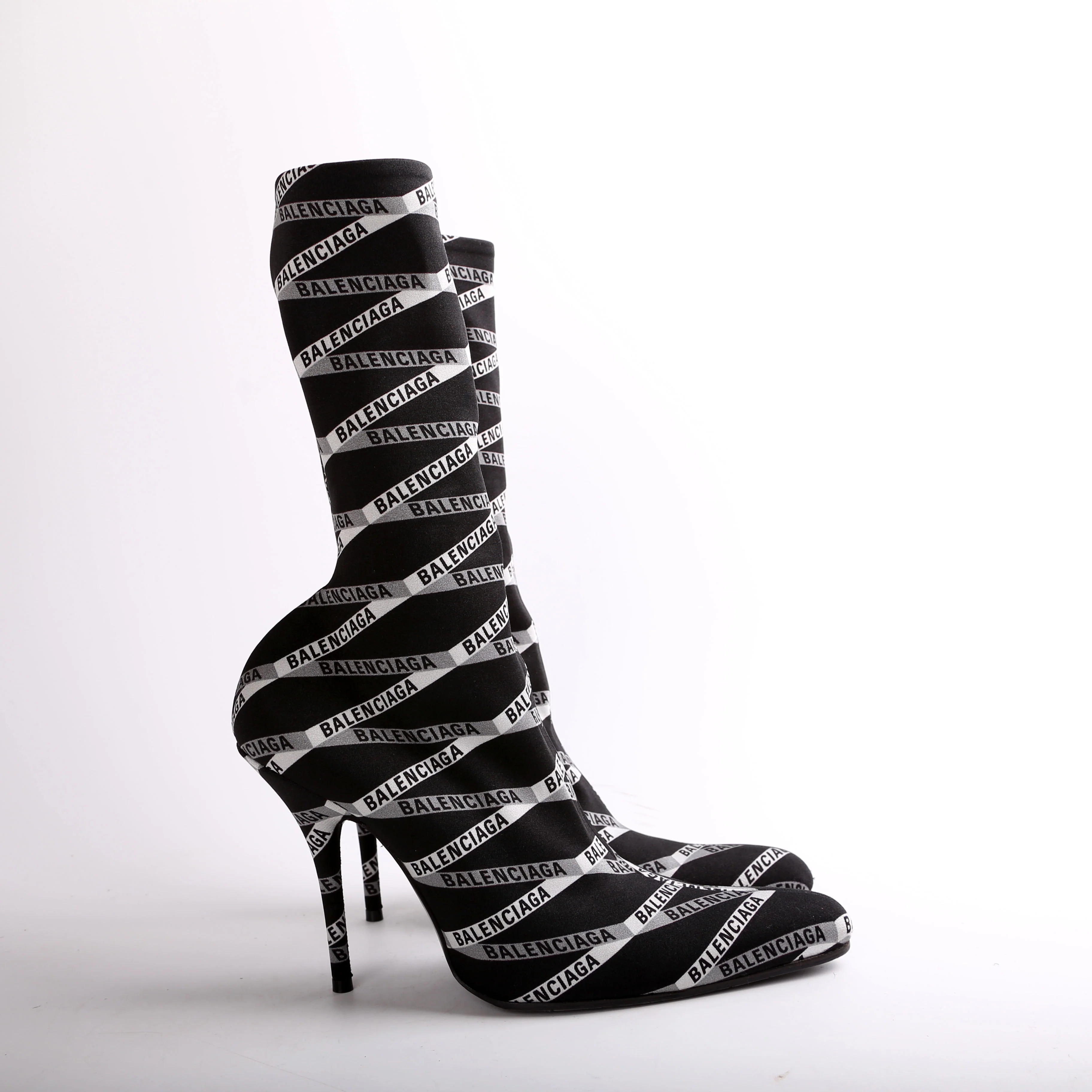 Spandex Mono Sock Boots Size 40 - Image 3