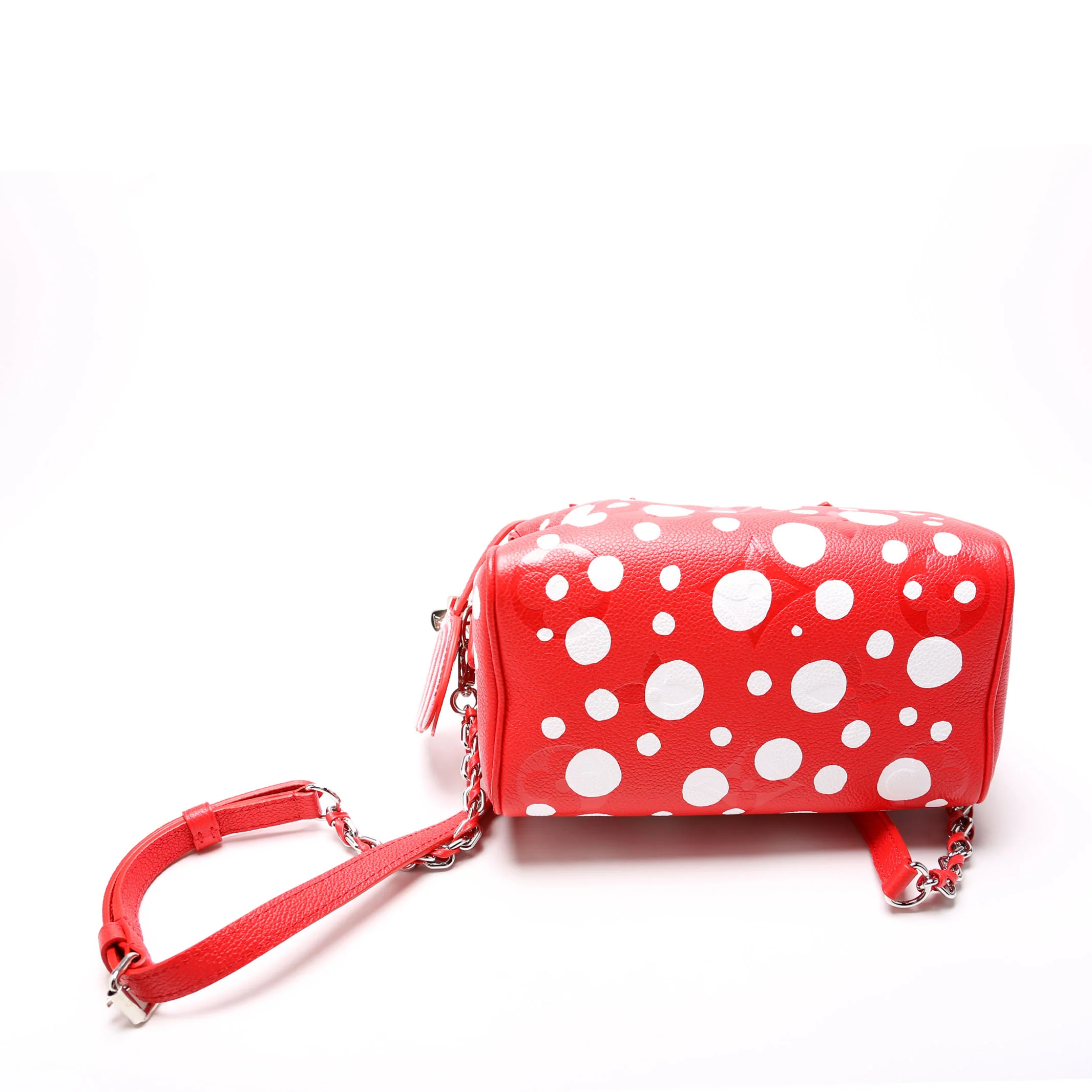 Speedy 20 Bandouliere Kusama Dots Empreinte Red - Image 4