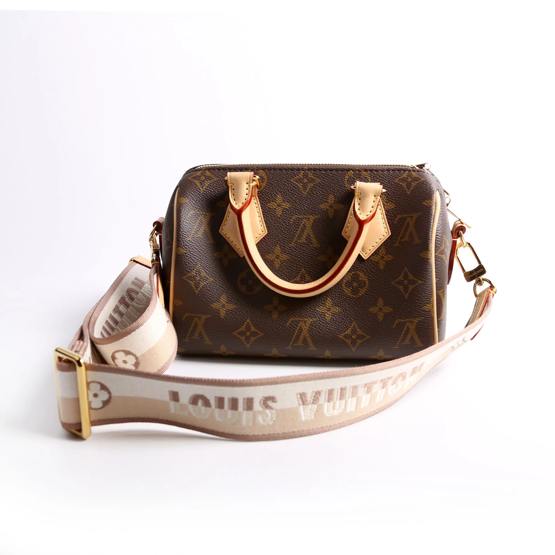 Speedy 20 Bandouliere Monogram Beige - Image 2