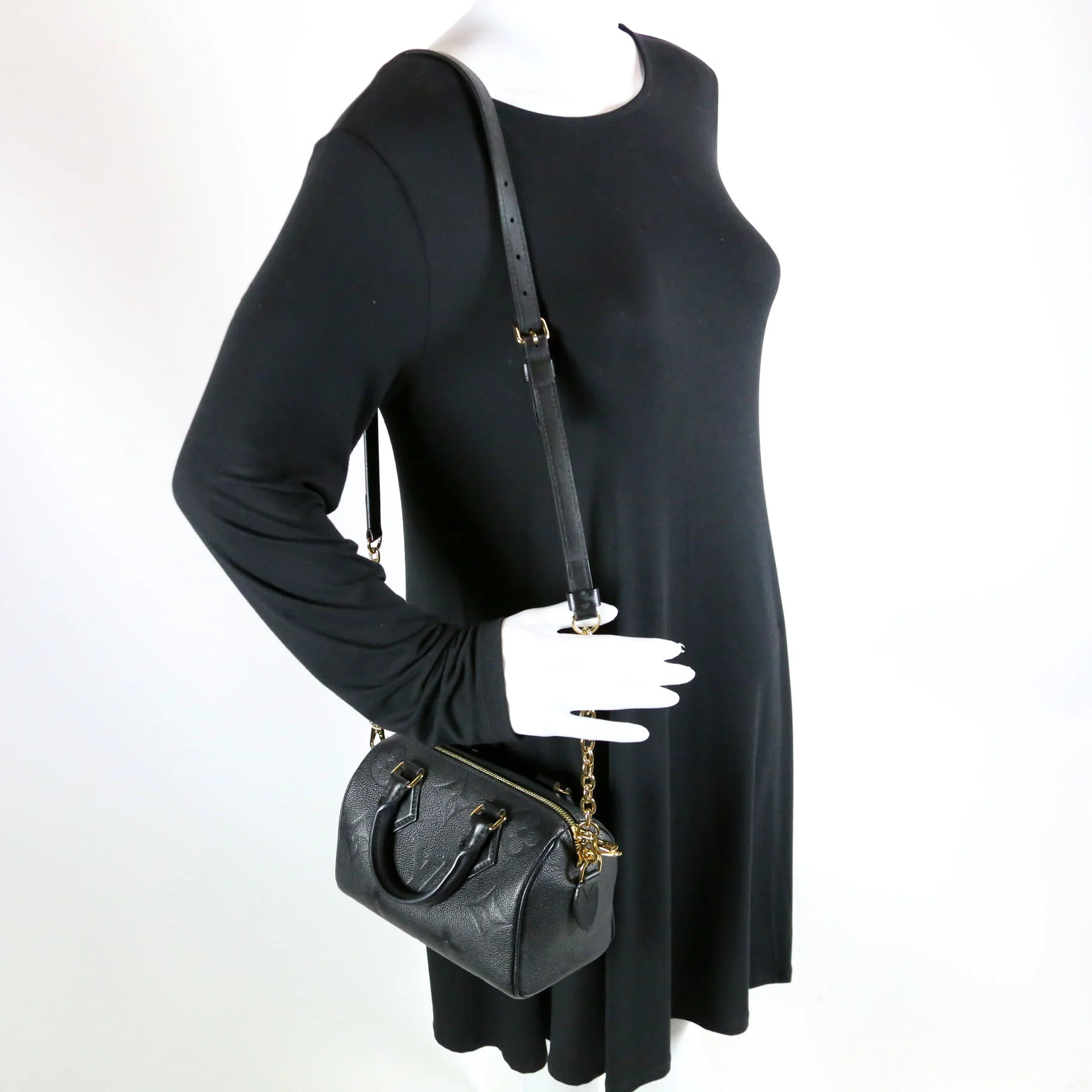 Speedy 20 Bandouliere Empreinte NM Black - Image 8