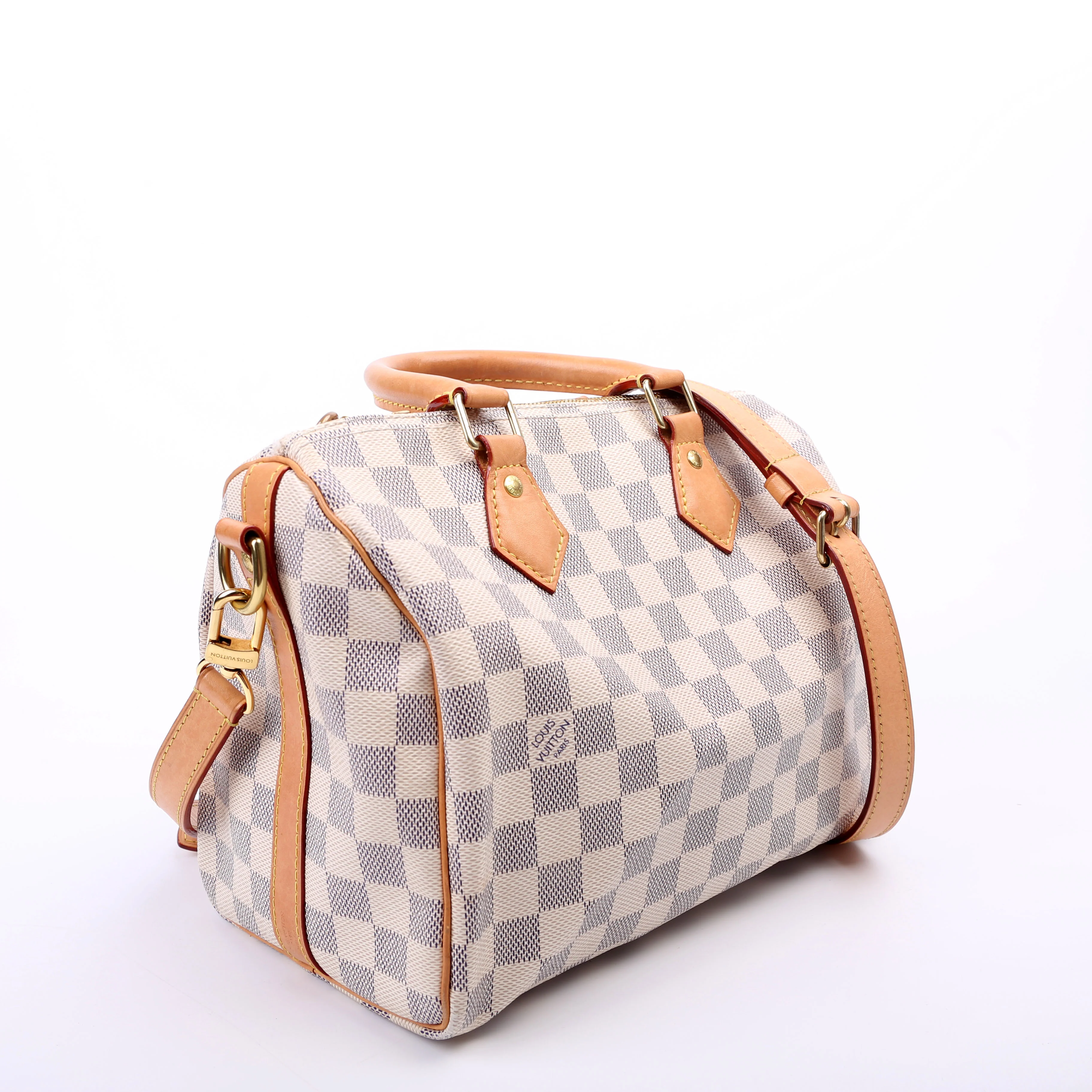 Speedy 25 Bandouliere Damier Azur - Image 2