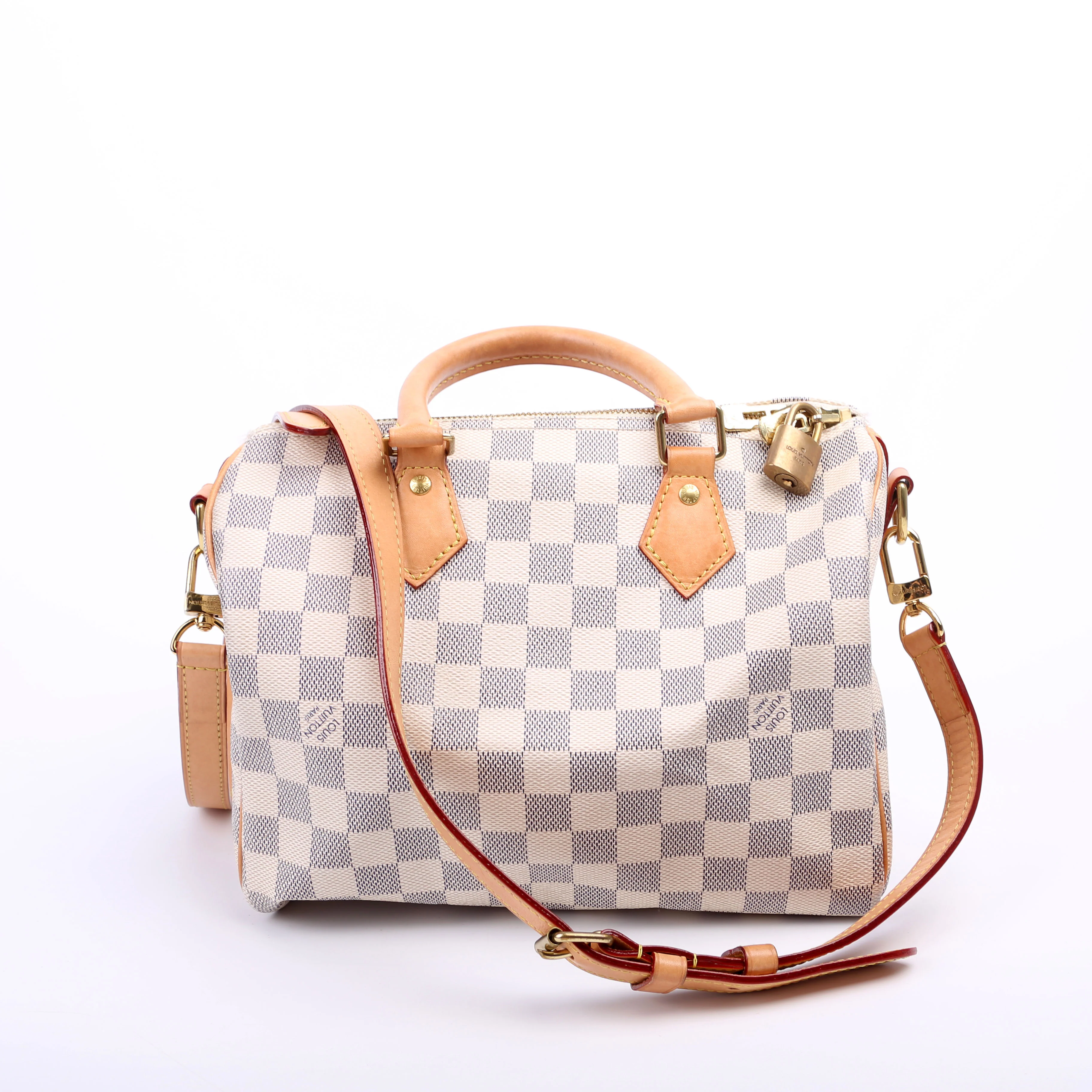 Speedy 25 Bandouliere Damier Azur - Image 3