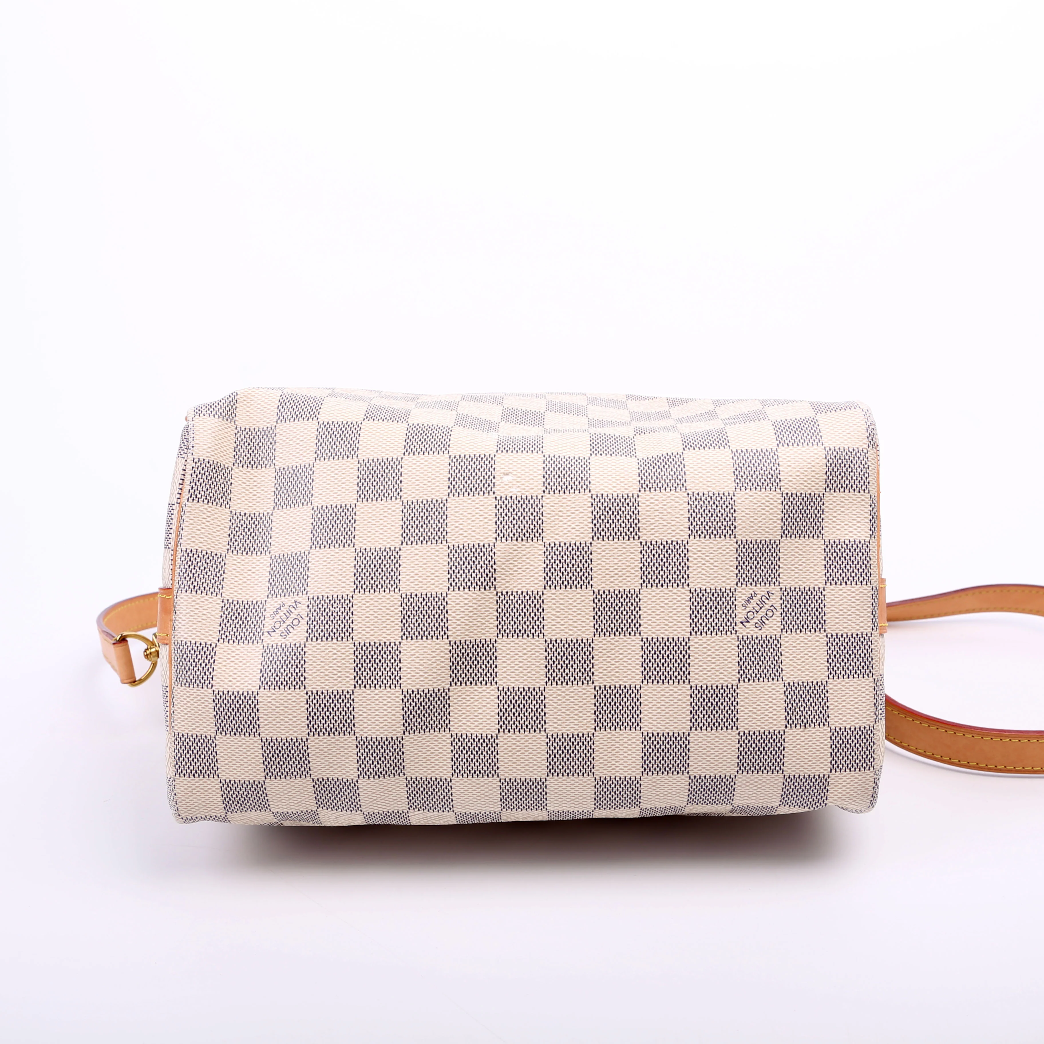 Speedy 25 Bandouliere Damier Azur - Image 4