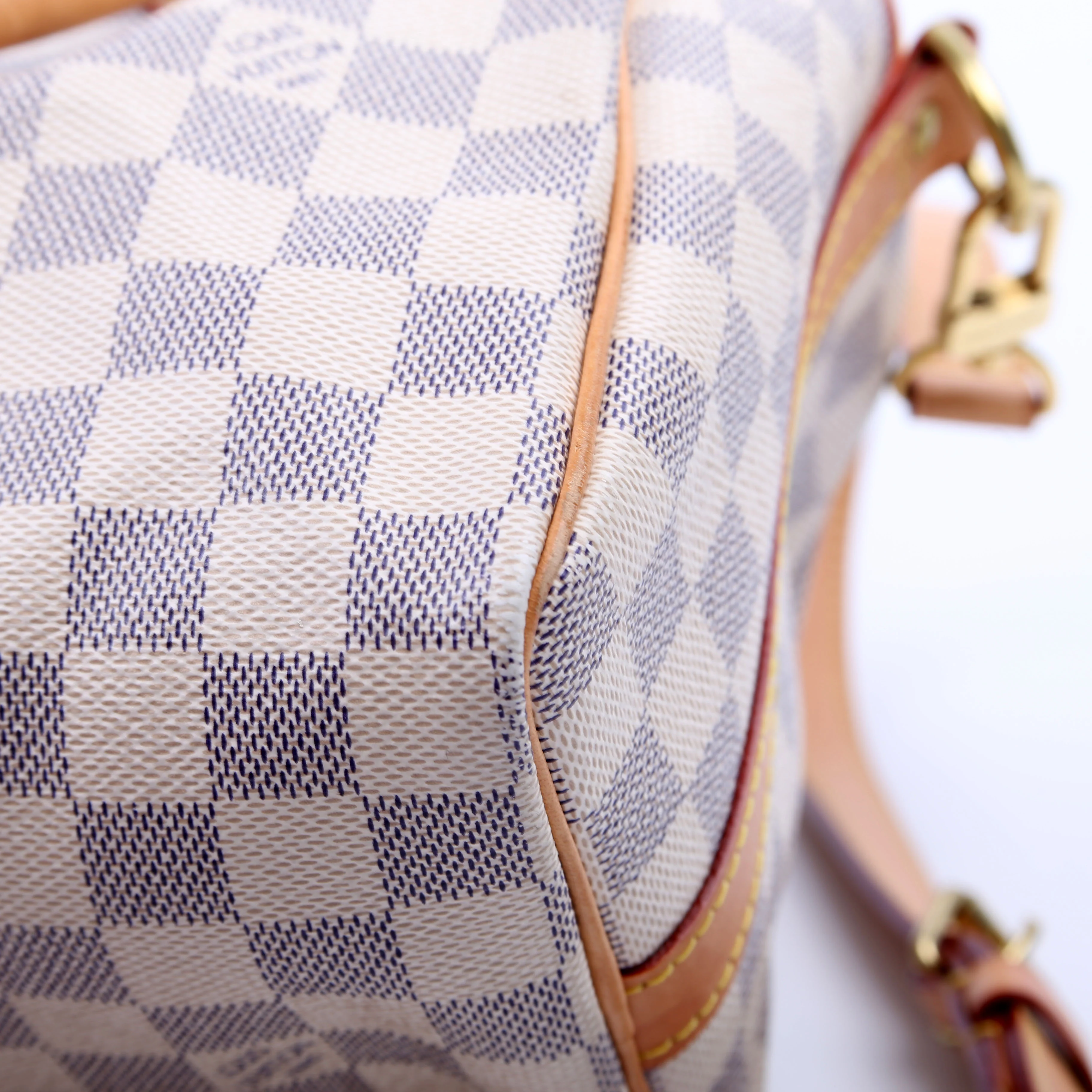 Speedy 25 Bandouliere Damier Azur - Image 8