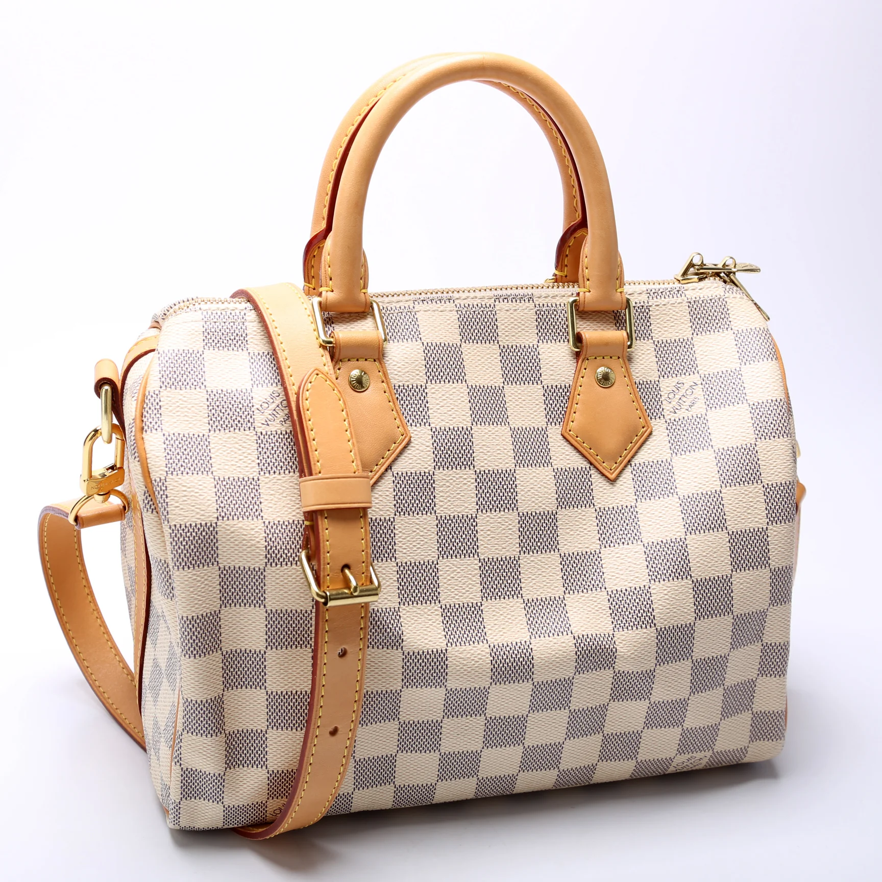 Speedy 25 Bandouliere Damier Azur - Image 2