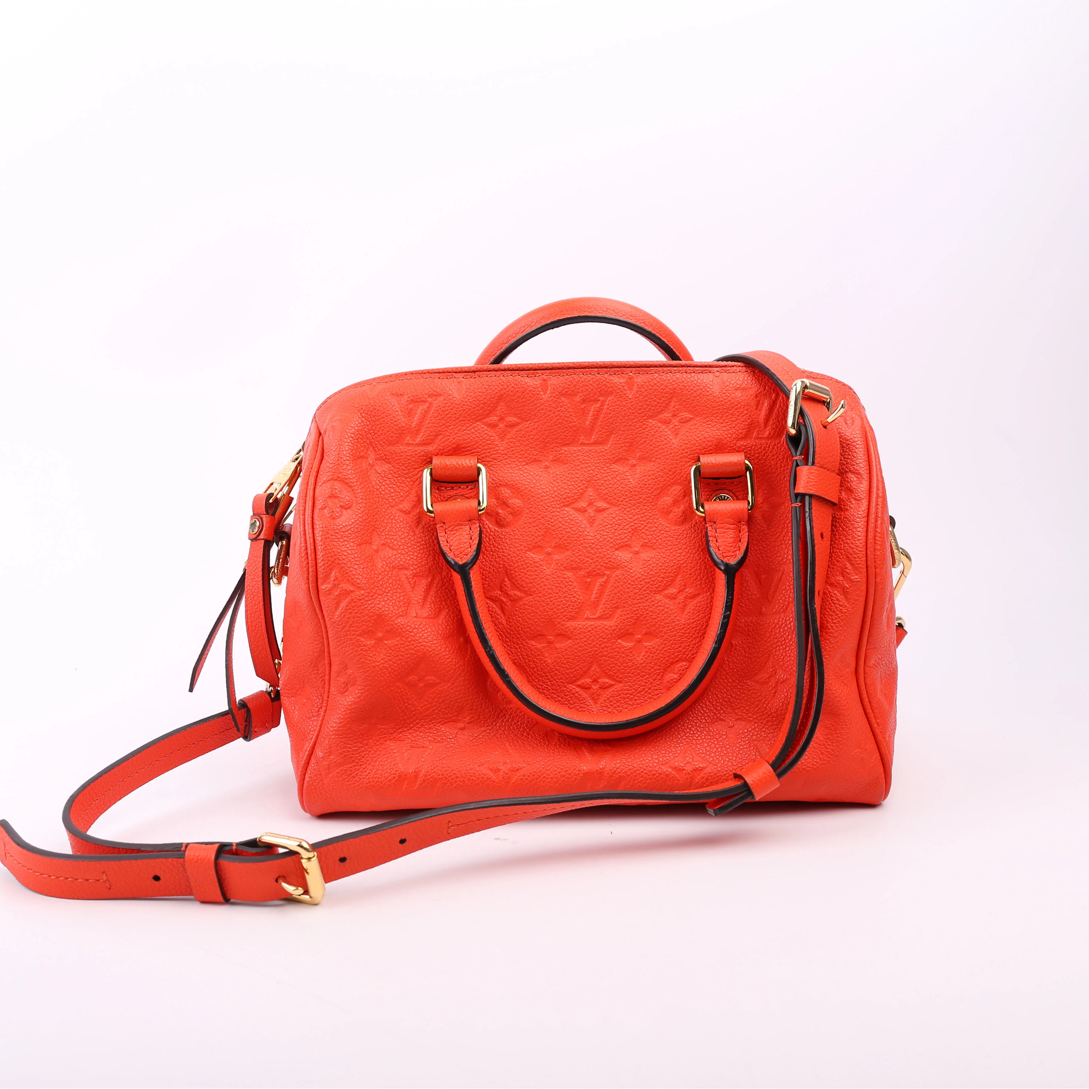 Speedy 25 Bandouliere Empreinte Orange - Image 3