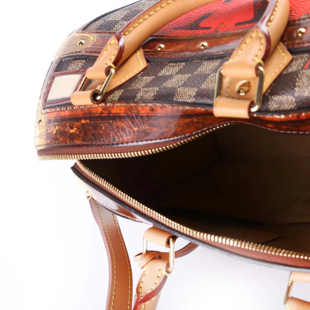 Speedy 25 Bandouliere Time Trunk Damier Ebene - Image 10