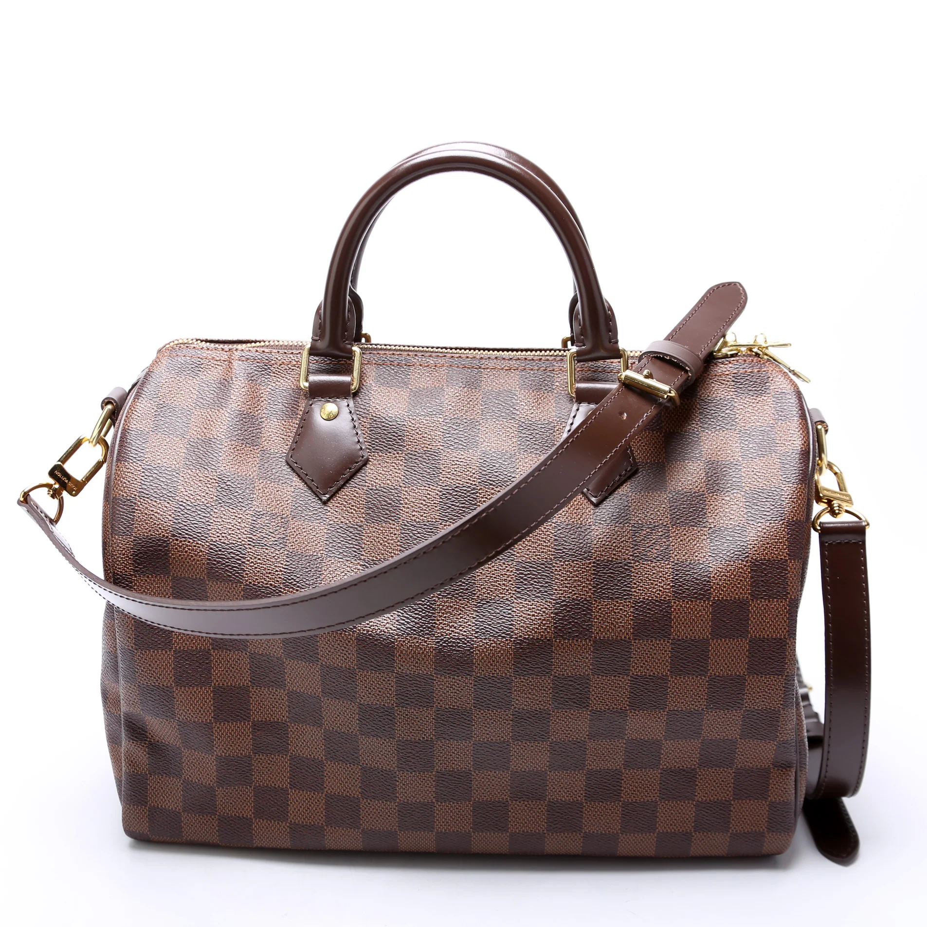 Speedy 30 Bandouliere Damier Ebene - Image 3