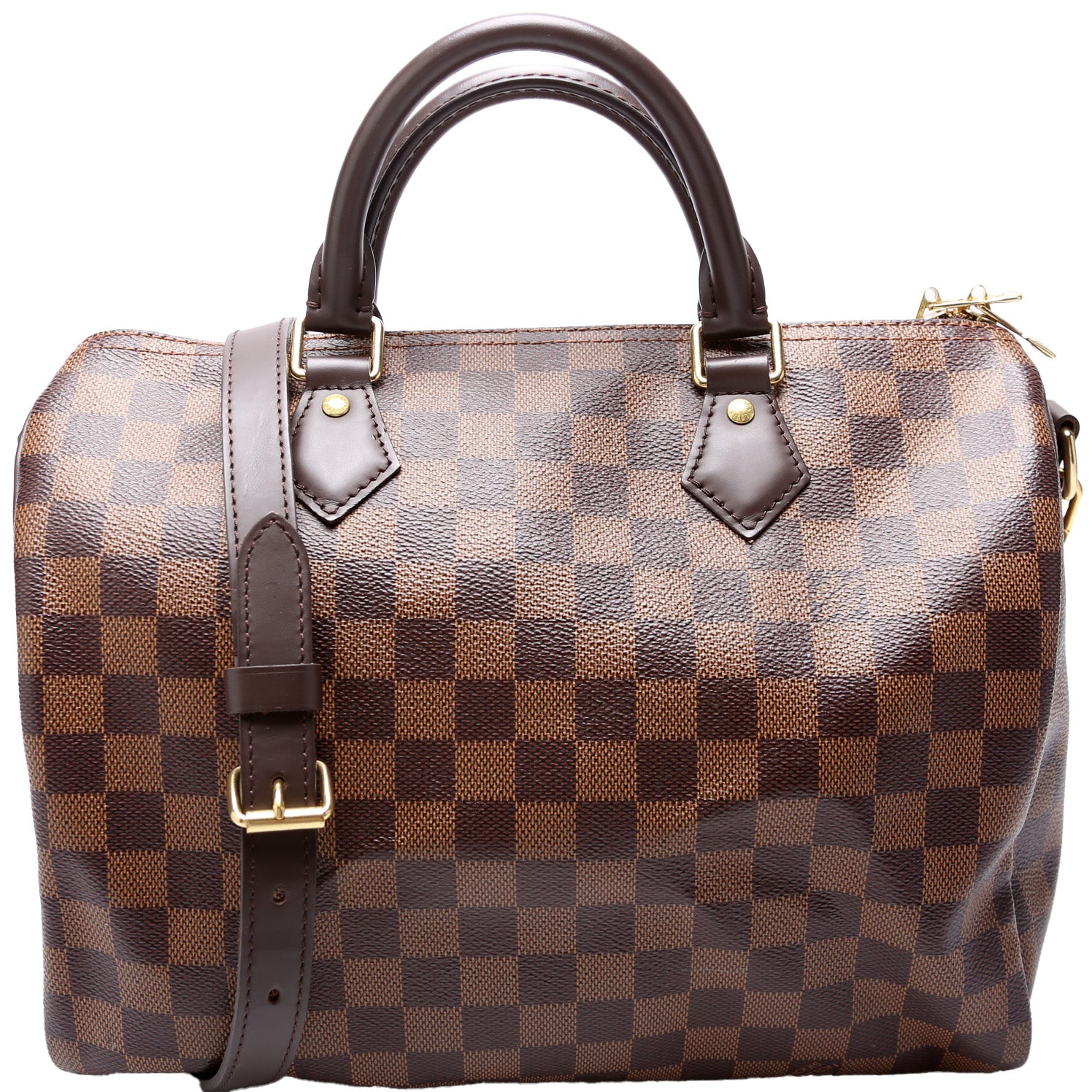 Speedy 30 Bandouliere Damier Ebene