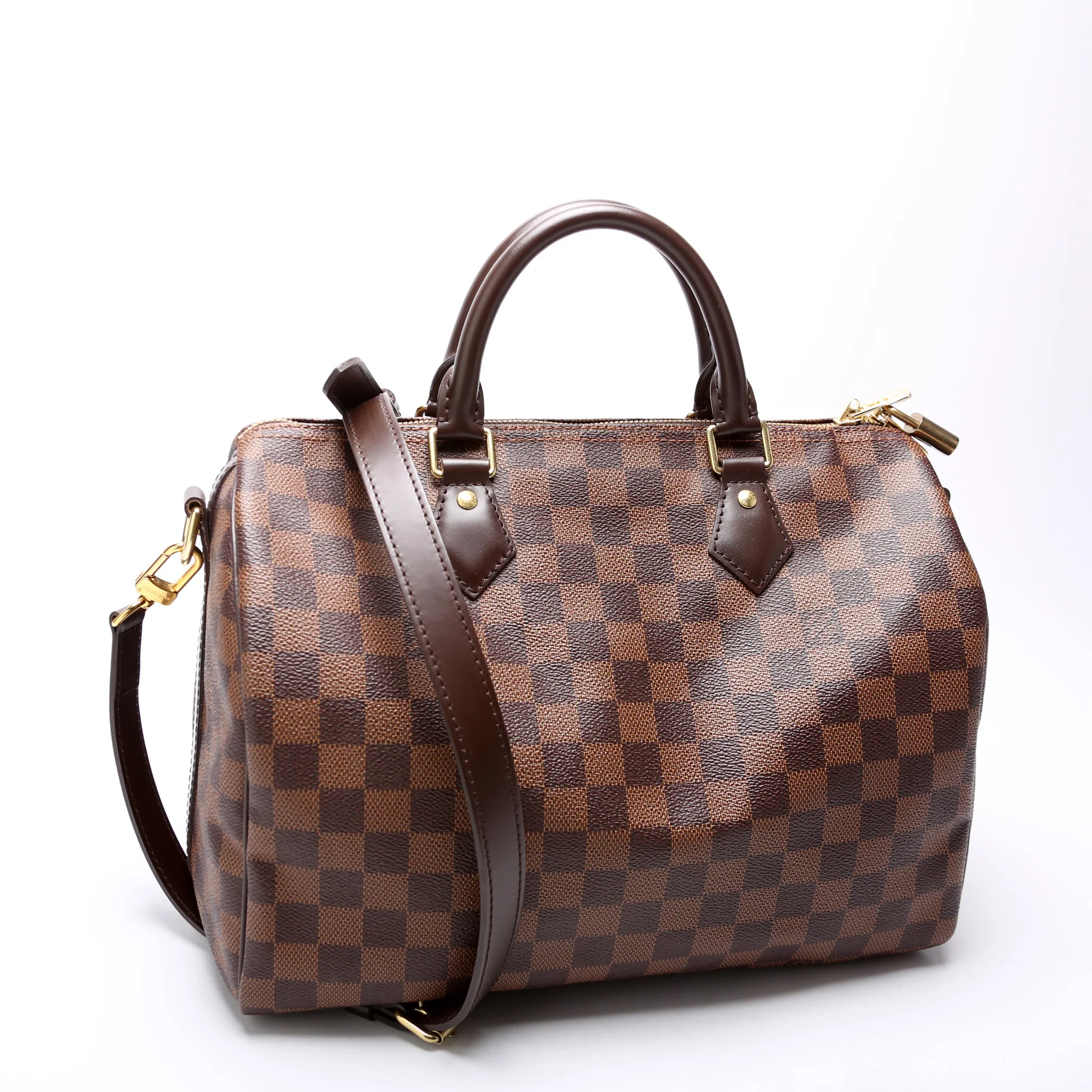 Speedy 30 Bandouliere Damier Ebene - Image 2