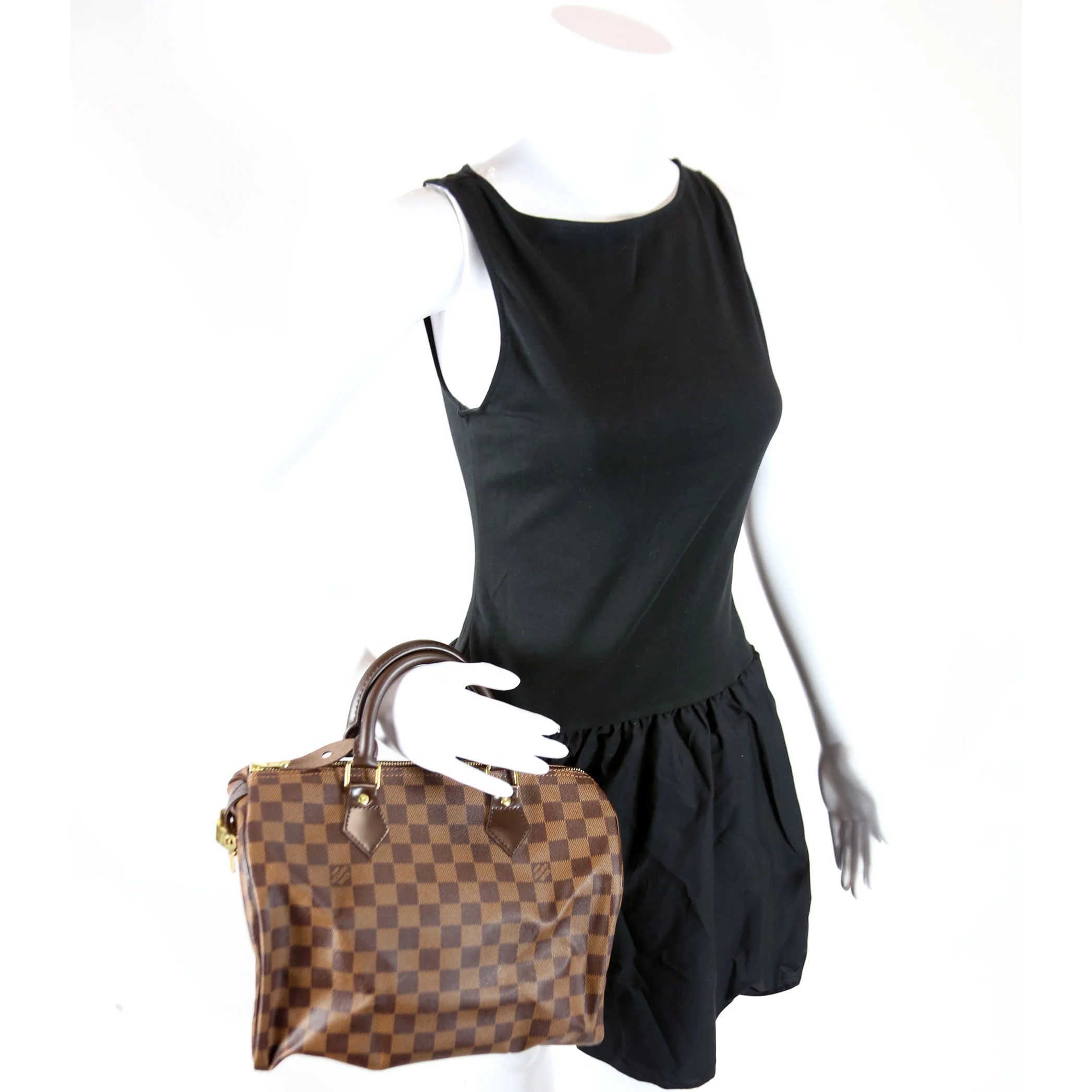 Speedy 30 Damier Ebene Red - Image 10