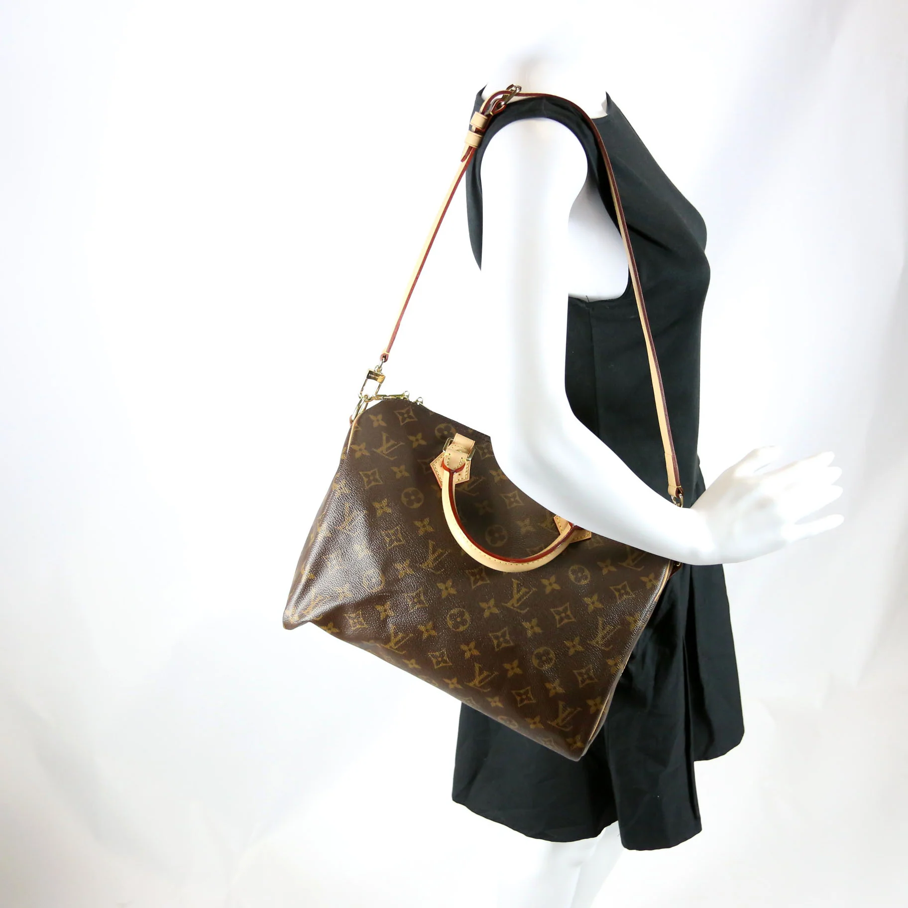 Speedy 30 With Strap Monogram - Image 11