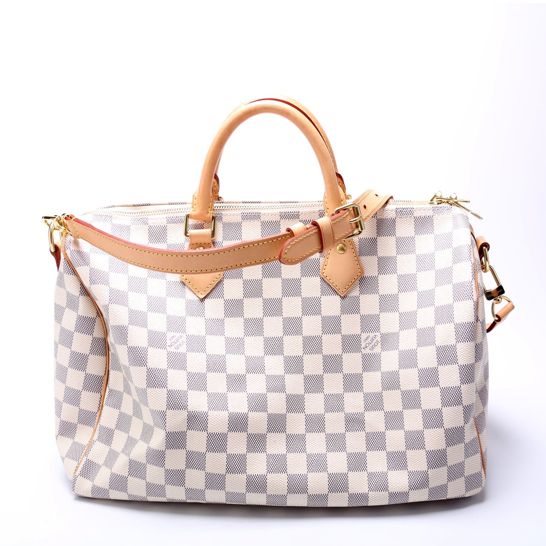 Speedy 35 Bandouliere Damier Azur - Image 3
