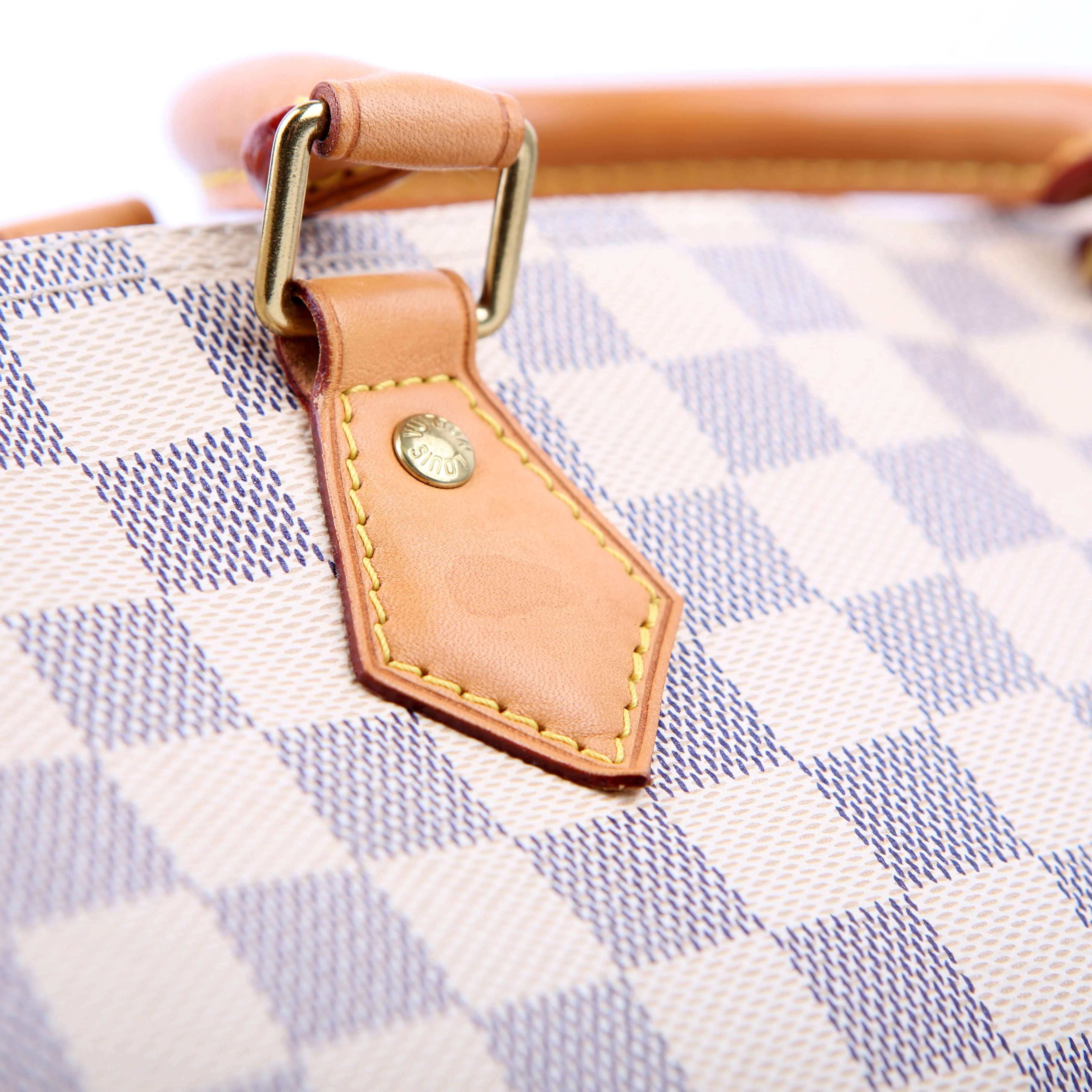 Speedy 35 Bandouliere Damier Azur - Image 16
