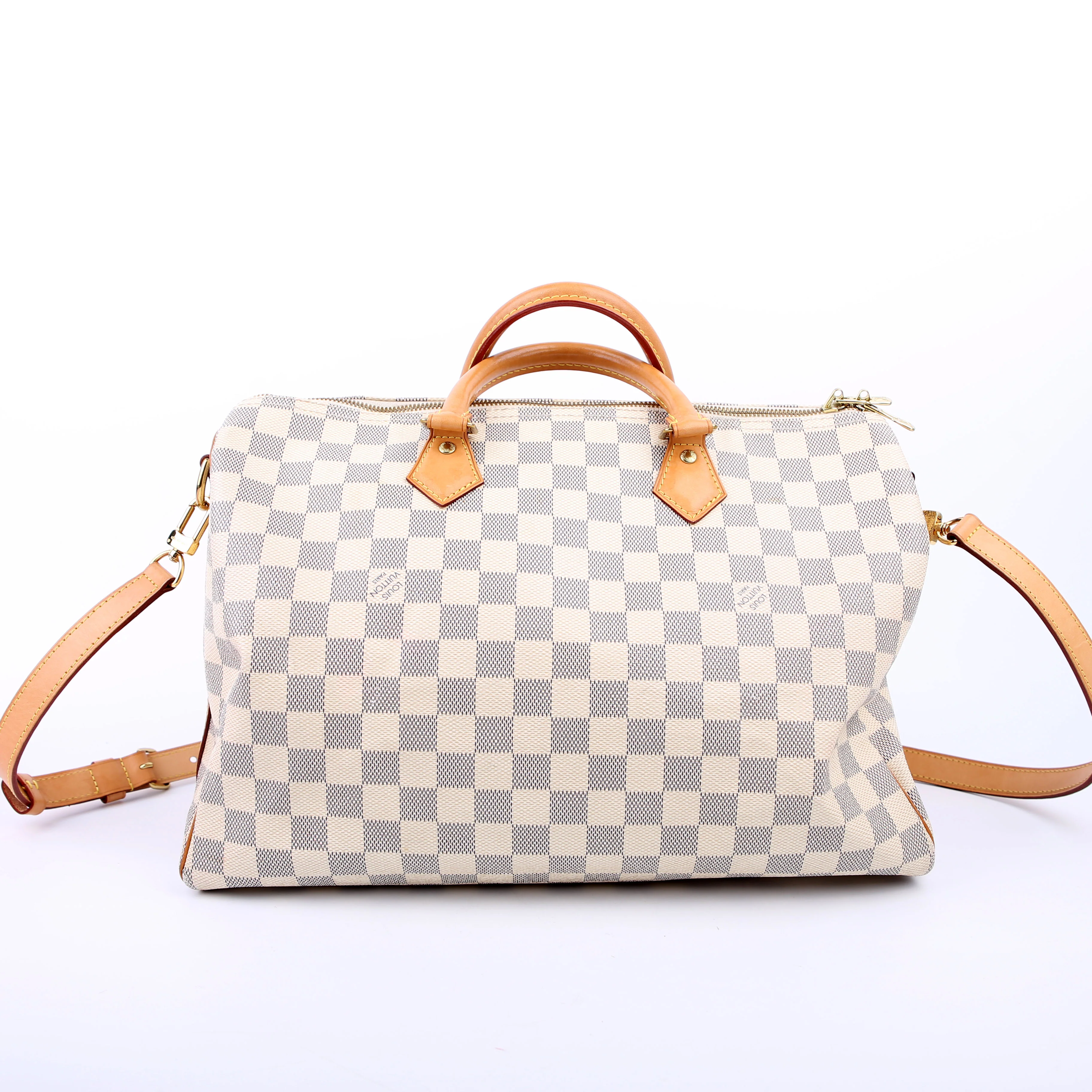 Speedy 35 Bandouliere Damier Azur - Image 3