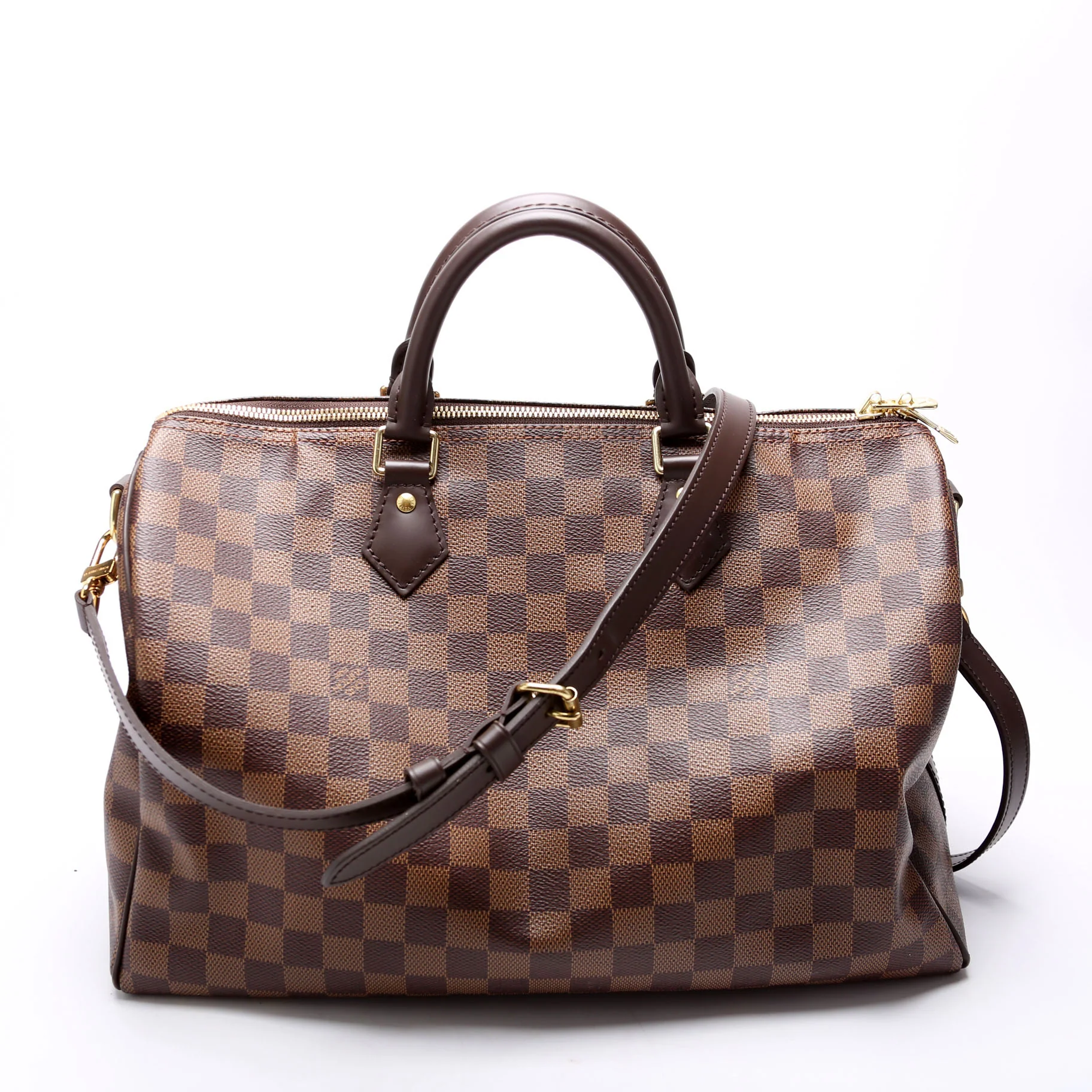 Speedy 35 Bandouliere Damier Ebene - Image 3