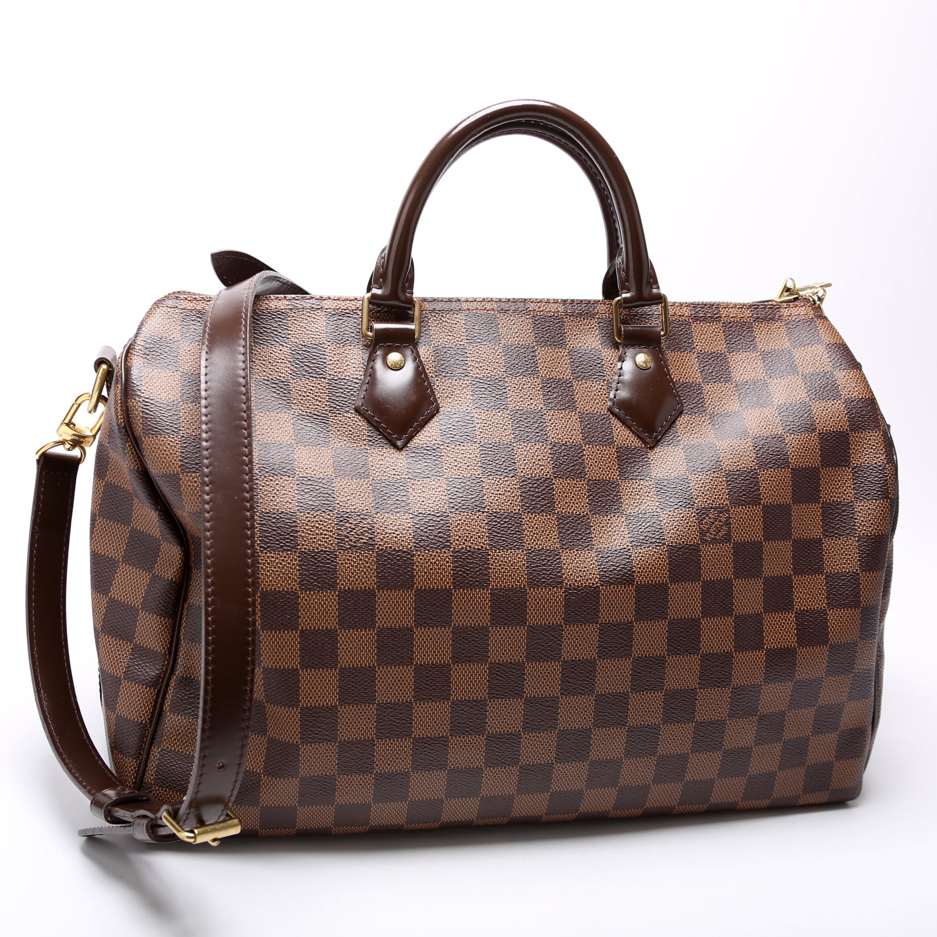 Speedy 35 Bandouliere Damier Ebene - Image 2