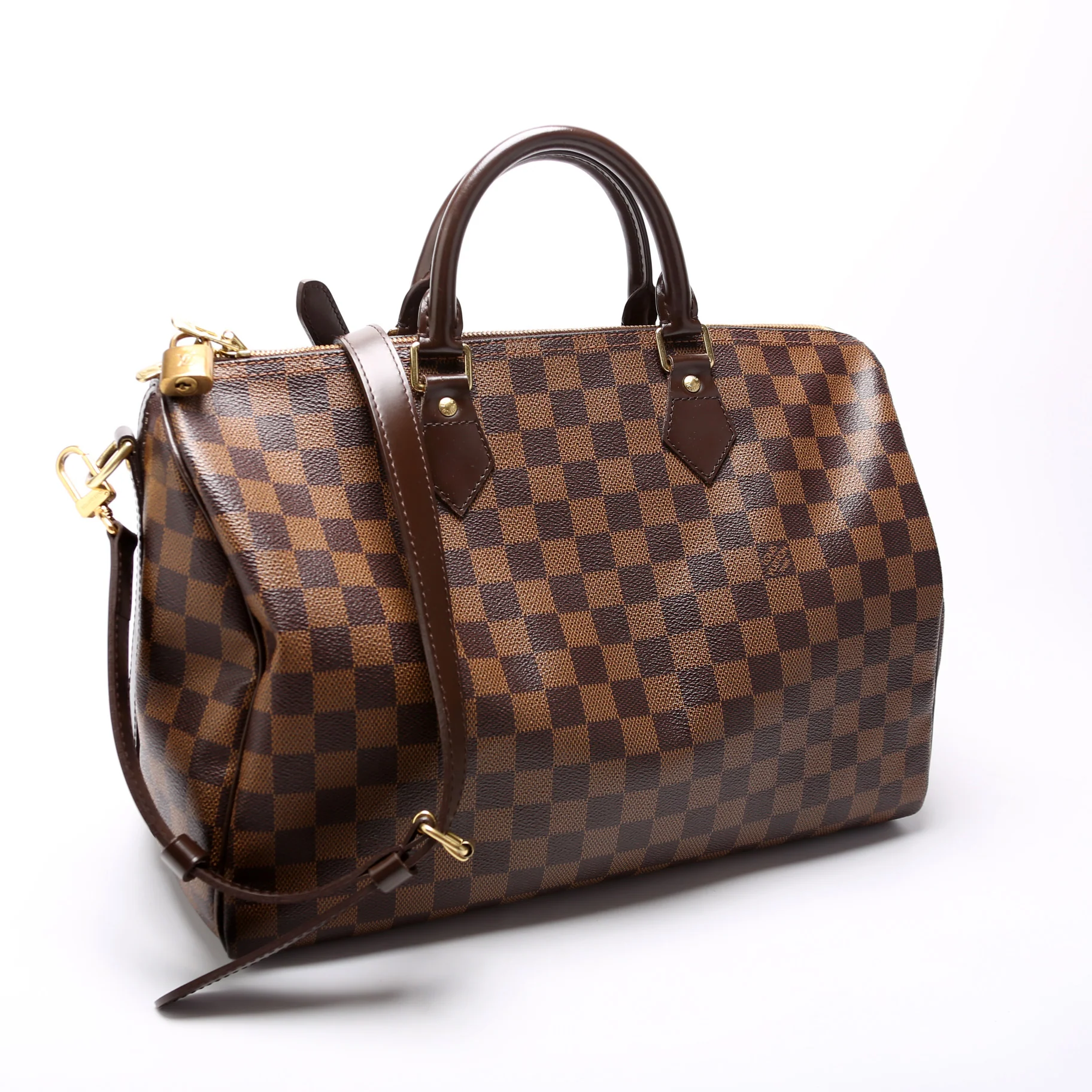 Speedy 35 Bandouliere Damier Ebene - Image 2