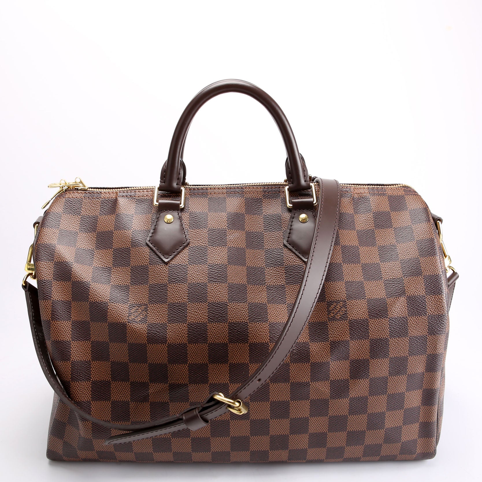 Speedy 35 Bandouliere Damier Ebene - Image 3