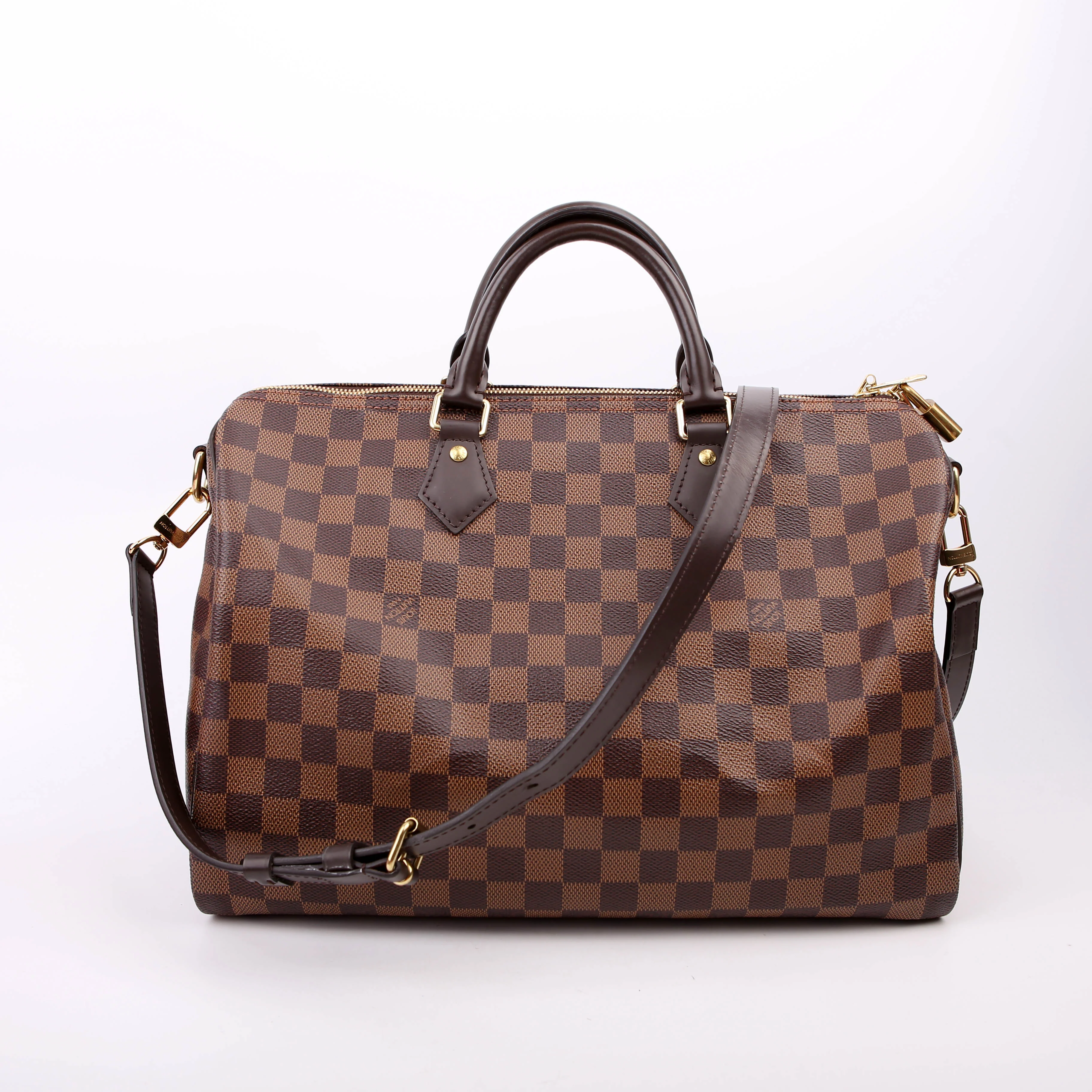 Speedy 35 Bandouliere Damier Ebene - Image 3