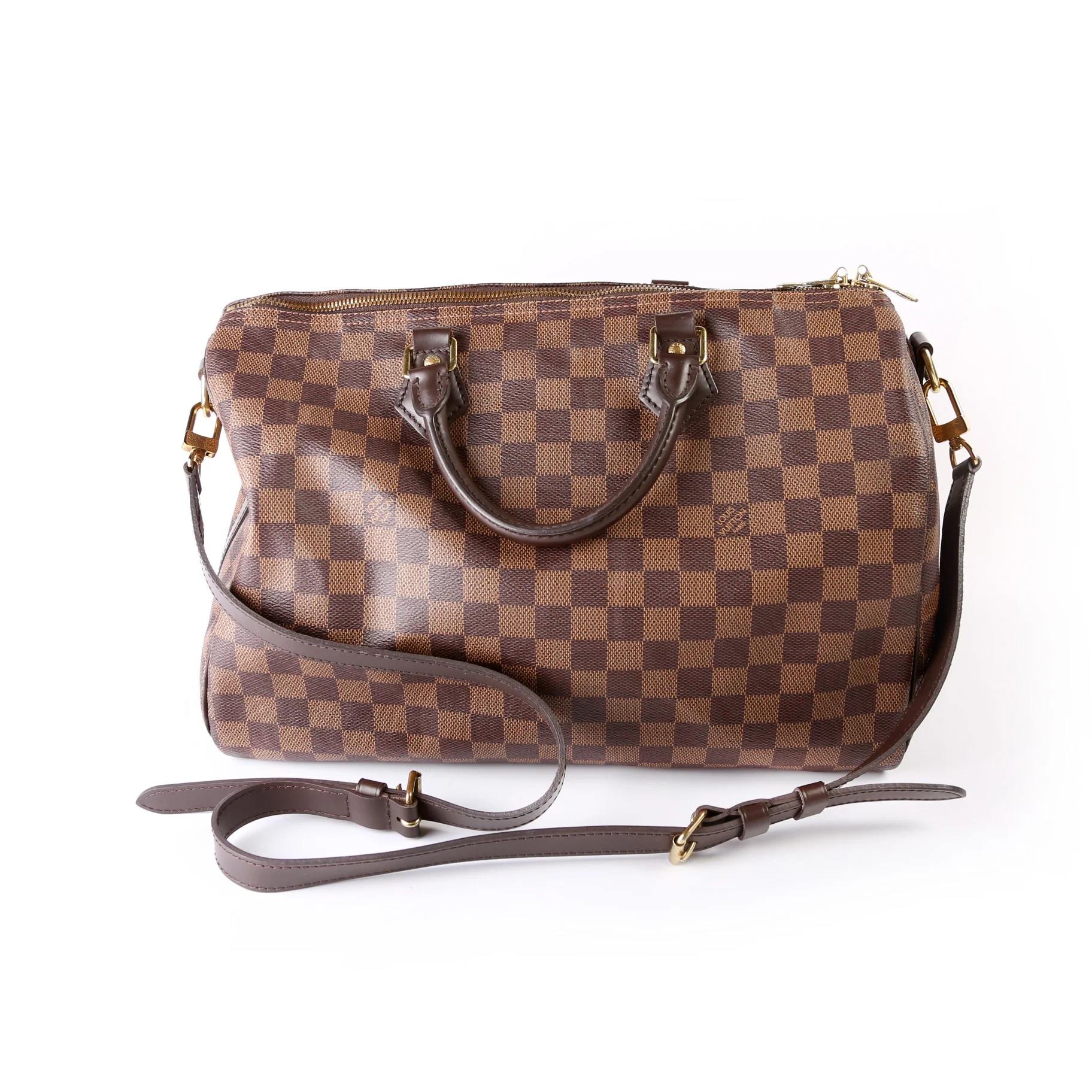 Speedy 35 Bandouliere Damier Ebene - Image 2