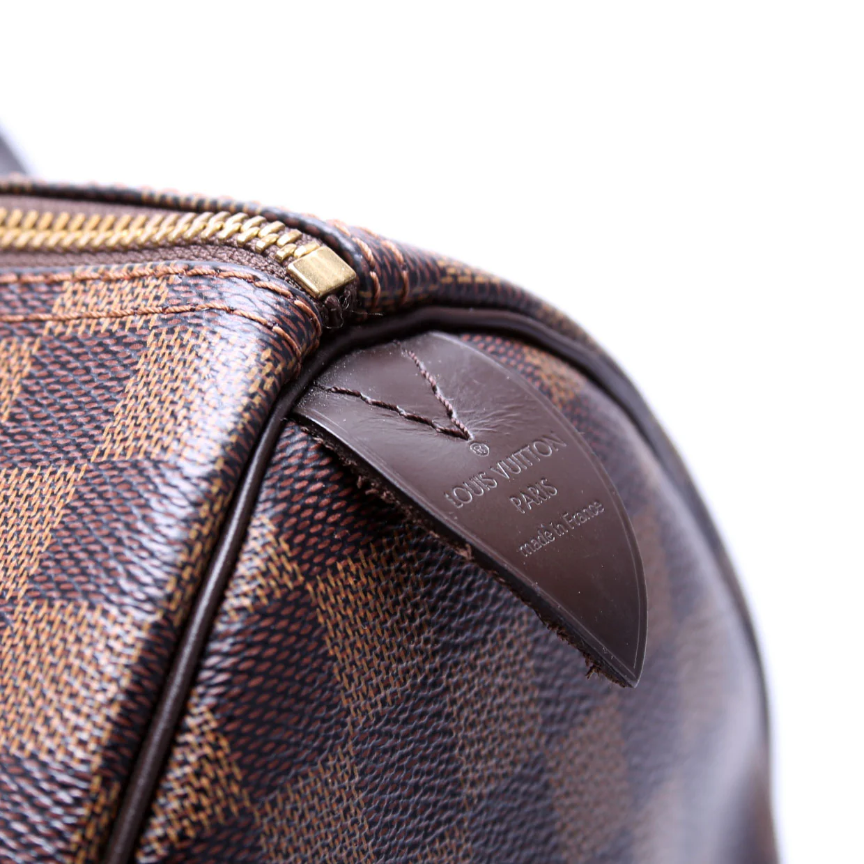 Speedy 35 Damier Ebene Brown/Red - Image 8