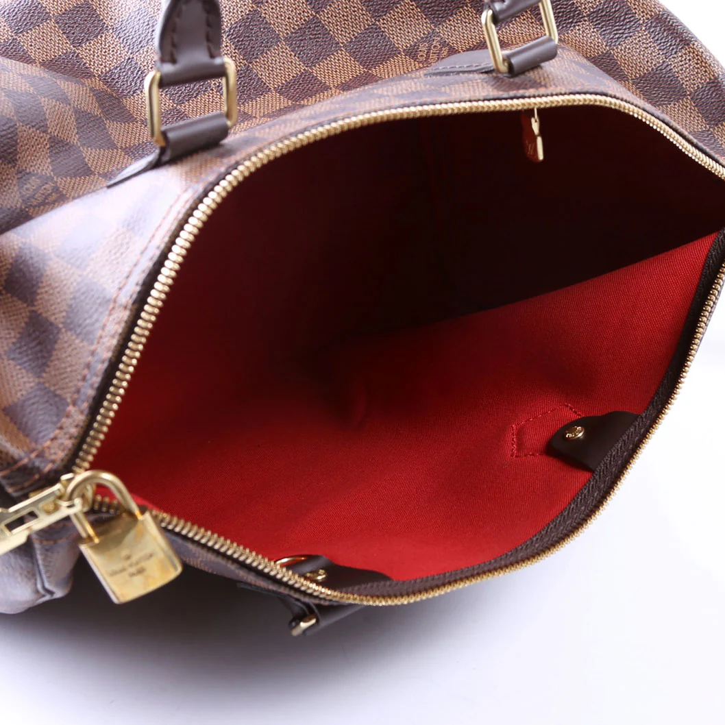 Speedy 35 with Strap Damier Ebene - Image 12