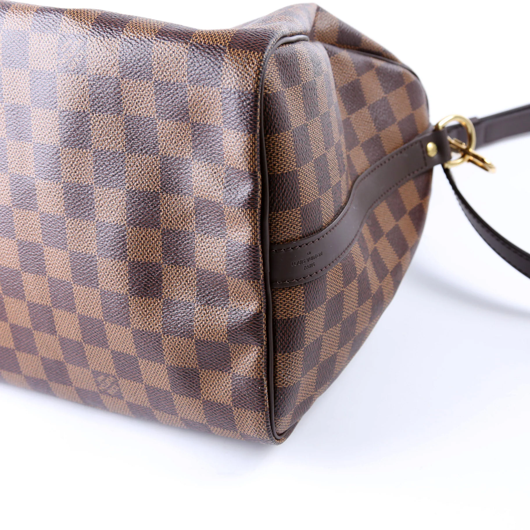 Speedy 35 with Strap Damier Ebene - Image 7