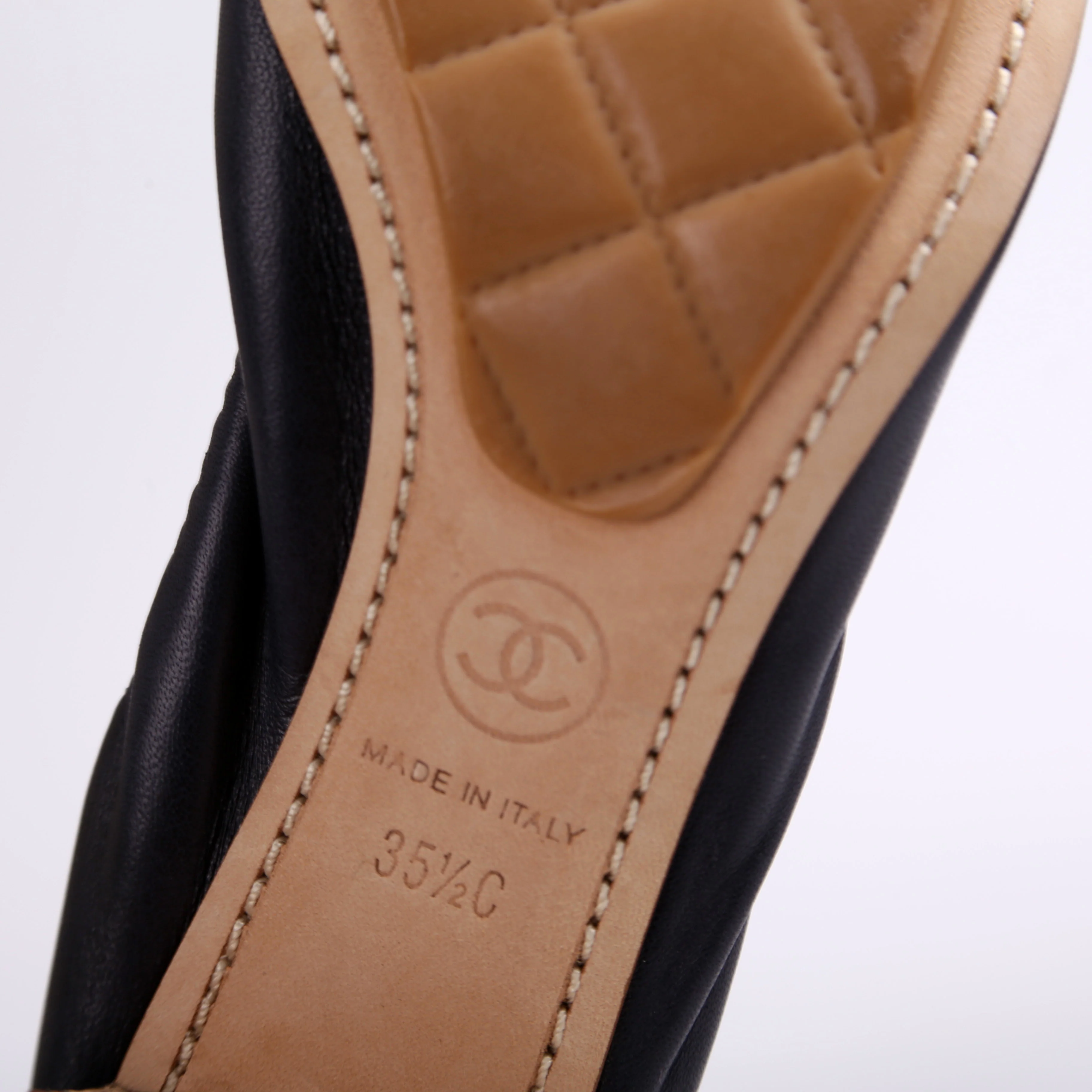 Spirit Pumps Cork/Lambskin Size 35.5 - Image 9