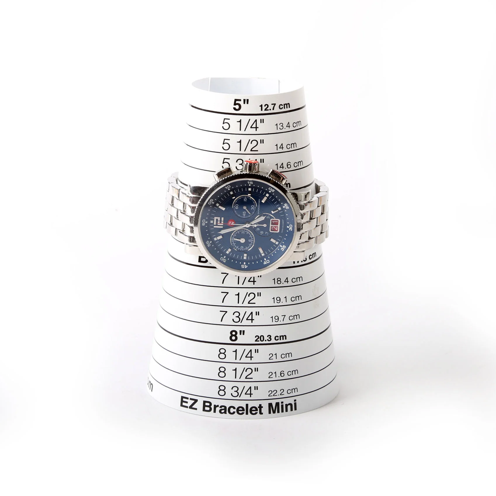 Sport Sail Stainless Steel 41MM Watch Silver/Blue - Image 7
