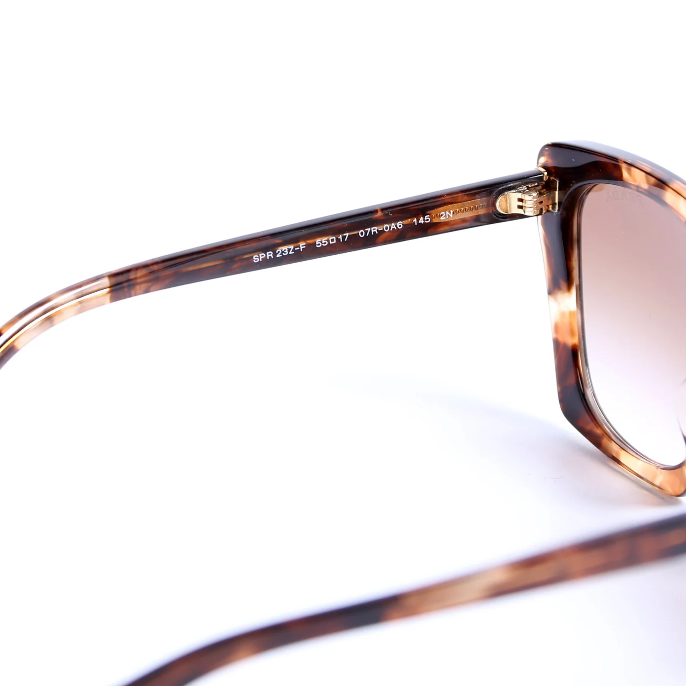 SPR 23Z-F Square Acetate Sunglasses Brown - Image 5