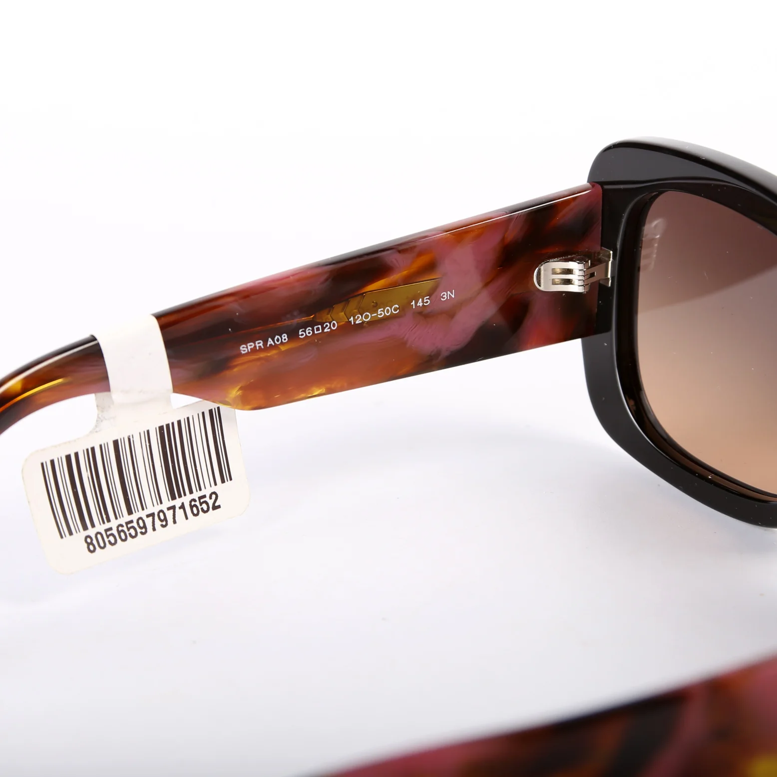 SPR A08 Square Sunglasses Black/Multicolor - Image 5