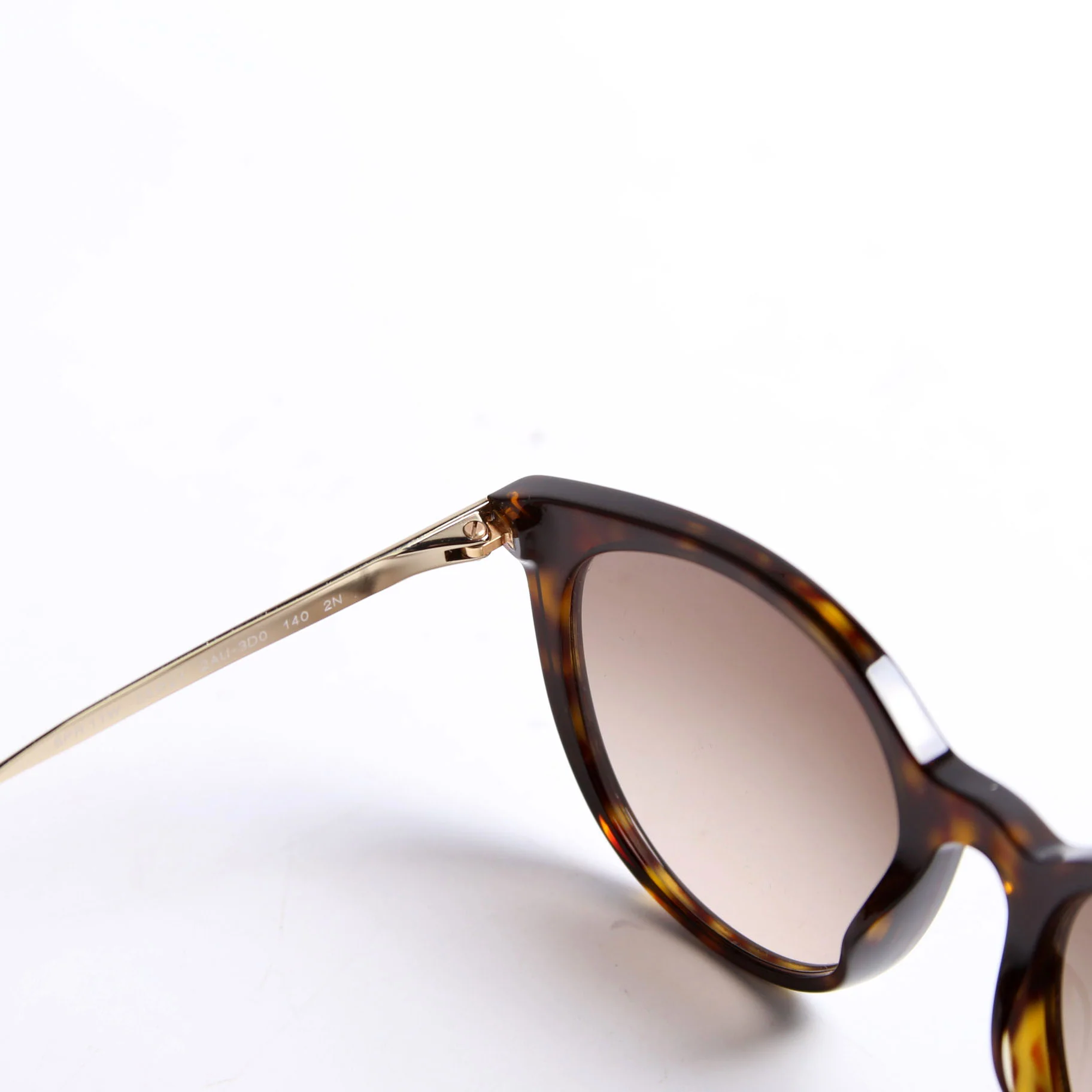 SPR11W Round Sunglasses Brown - Image 7
