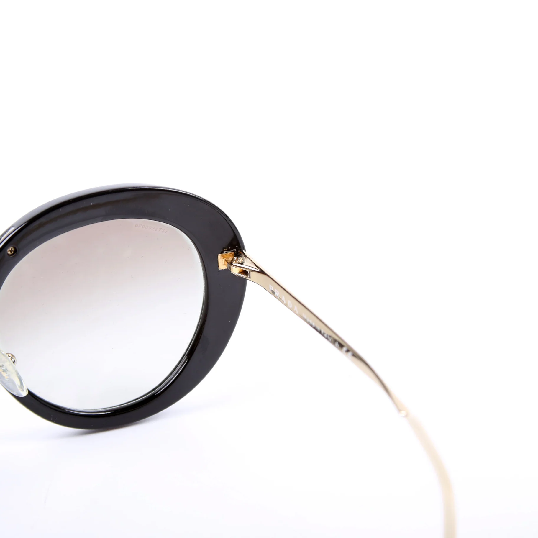 SPR16Q Round Sunglasses Black - Image 7