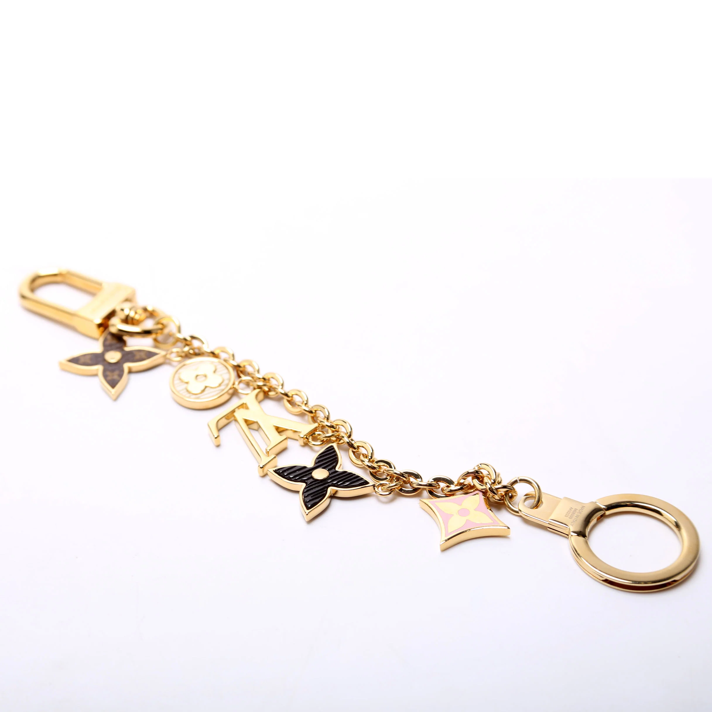 Spring Street Chain Bag Charm Gold/Multicolor - Image 5