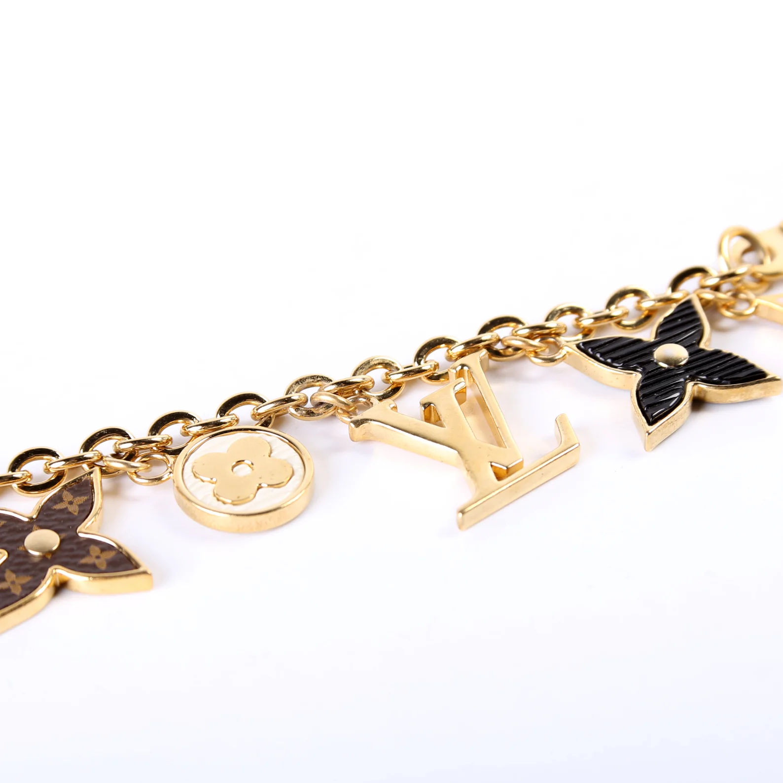 Spring Street Chain Bag Charm Gold/Multicolor - Image 4