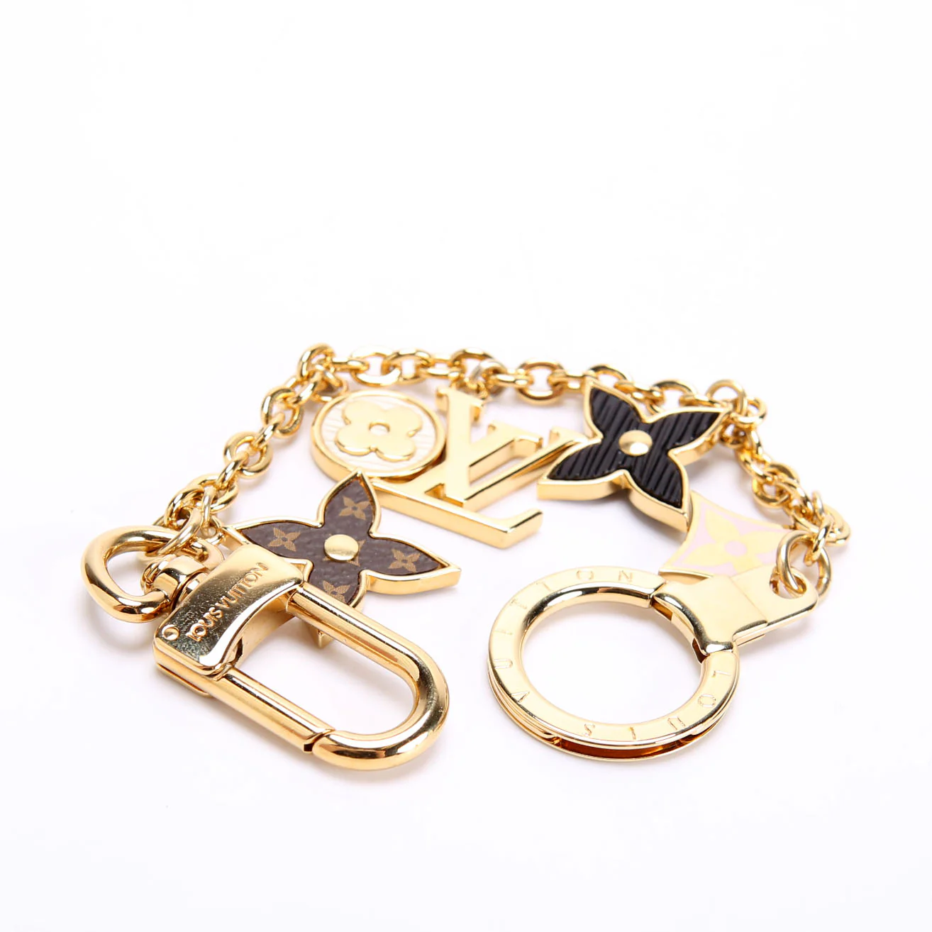 Spring Street Chain Bag Charm Gold/Multicolor - Image 5
