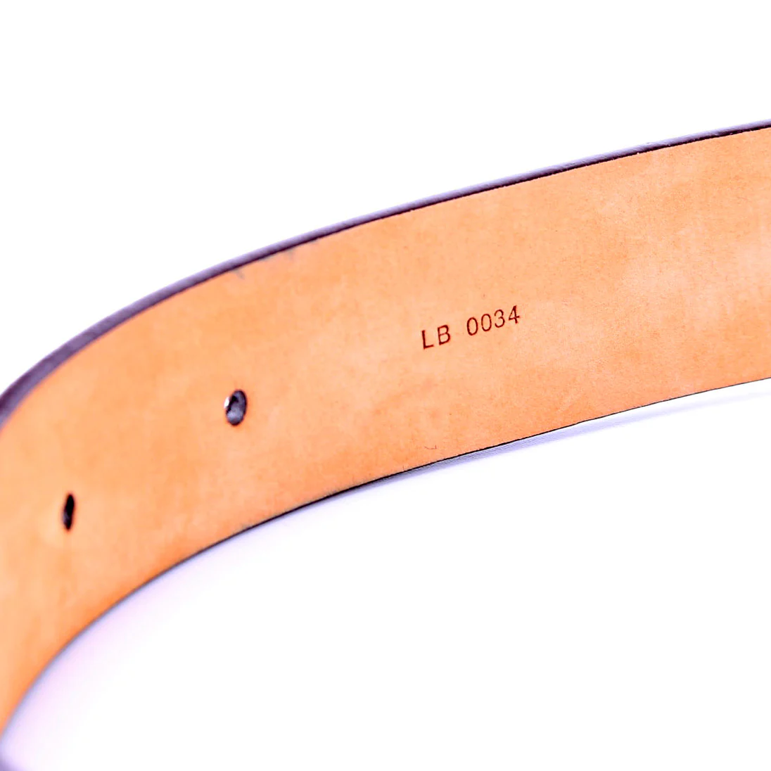 Sqaure Logo 30MM Monogram Belt Size 95/38 - Image 7