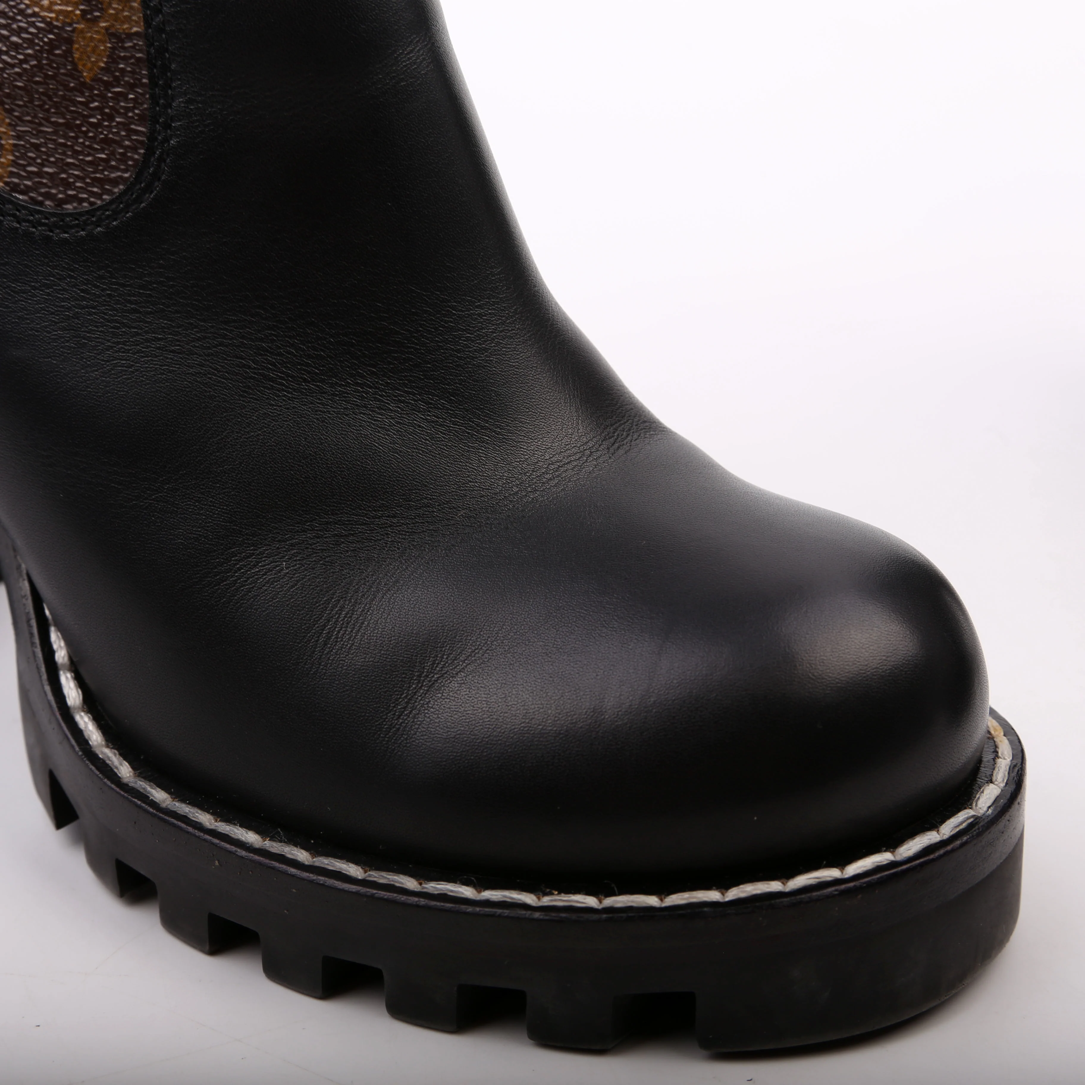 Star Trail Ankle Boots Size 39 Black/Brown - Image 7